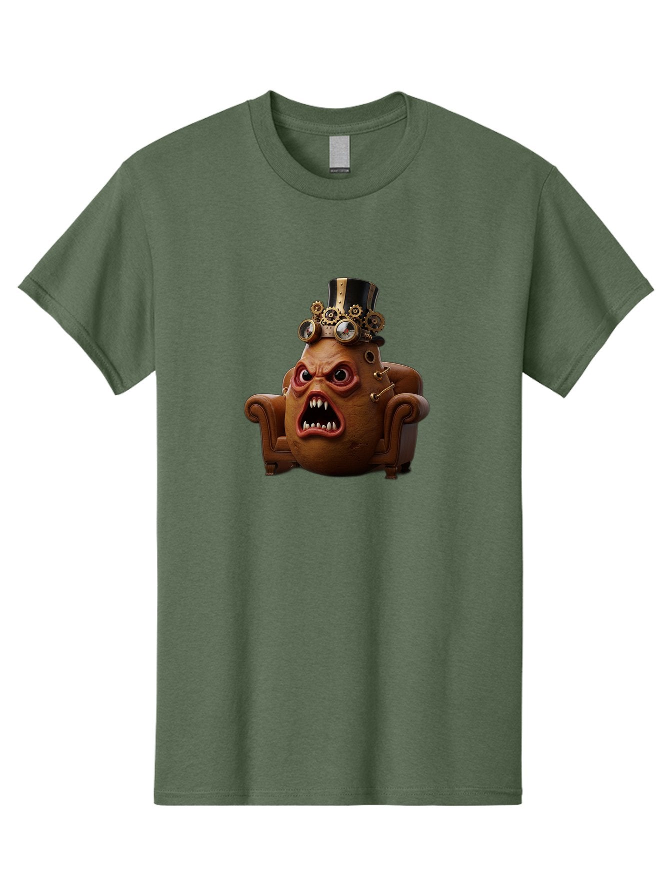 Steampunk-Potato Men'S Graphic Tee, 100% Cotton, Comfortable Casual Summer Wear, Machine Washable, Vintage Camera, Old Camera, Antique Camera, Black Camera, Classic Photography, Photography Equipment, Nostalgic Device, Film Camera, Camera Art Bai424 15