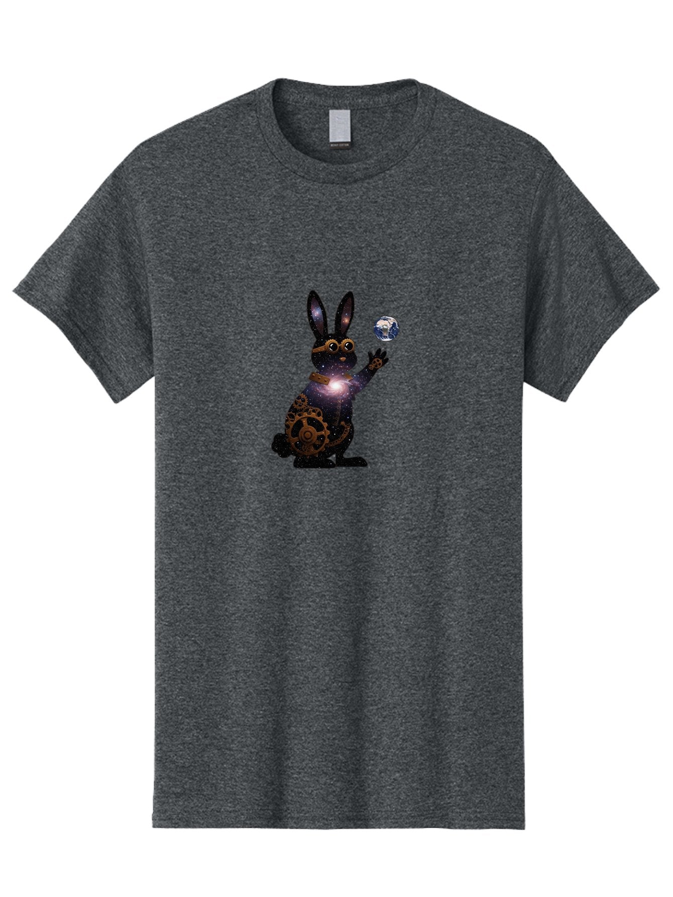 Steampunk-Rabbit Men'S Graphic Tee, 100% Cotton, Comfortable Casual Summer Wear, Machine Washable, Vintage Camera, Old Camera, Antique Camera, Black Camera, Classic Photography, Photography Equipment, Nostalgic Device, Film Camera, Camera Art Bai425