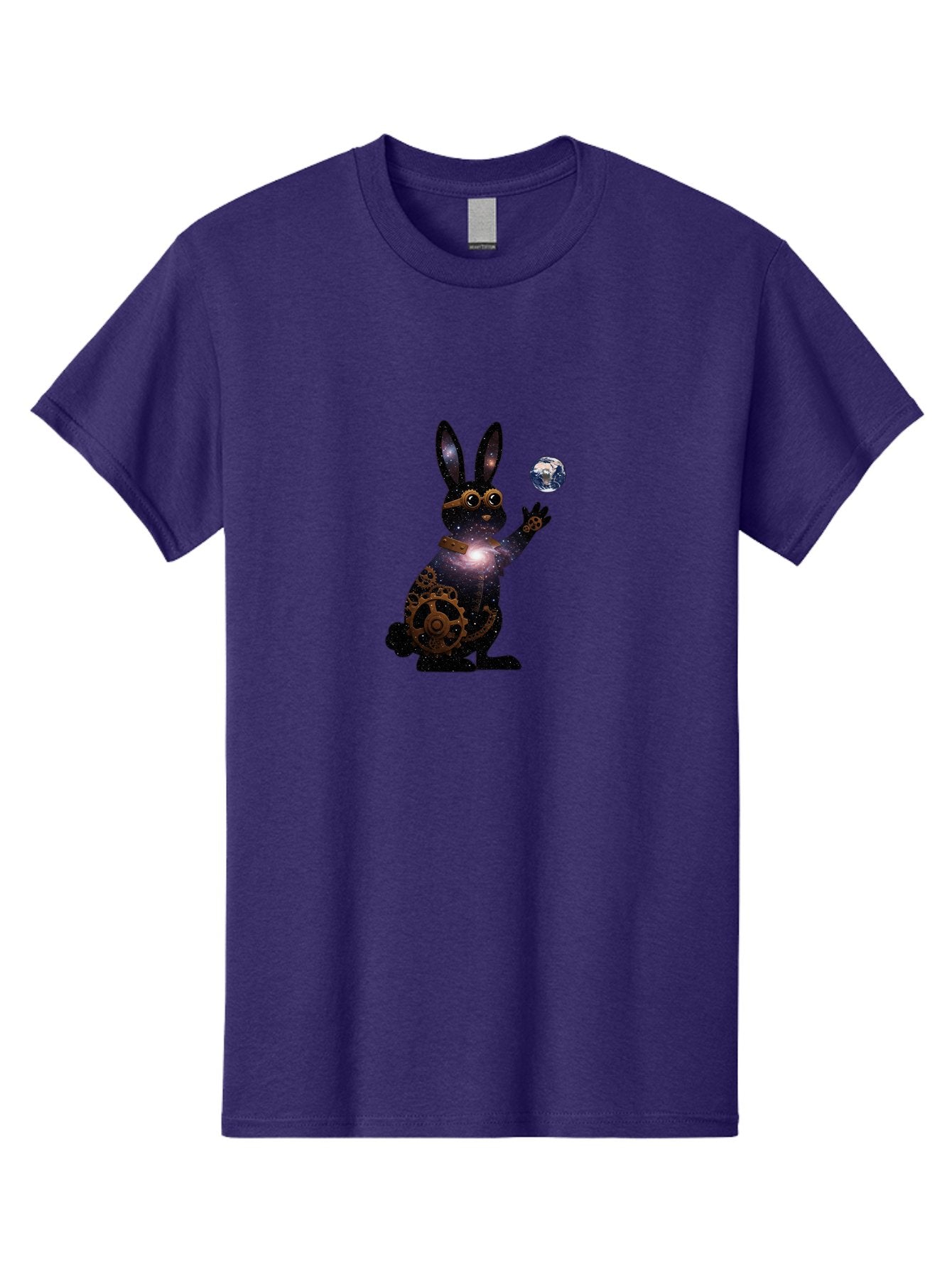 Steampunk-Rabbit Men'S Graphic Tee, 100% Cotton, Comfortable Casual Summer Wear, Machine Washable, Vintage Camera, Old Camera, Antique Camera, Black Camera, Classic Photography, Photography Equipment, Nostalgic Device, Film Camera, Camera Art Bai425