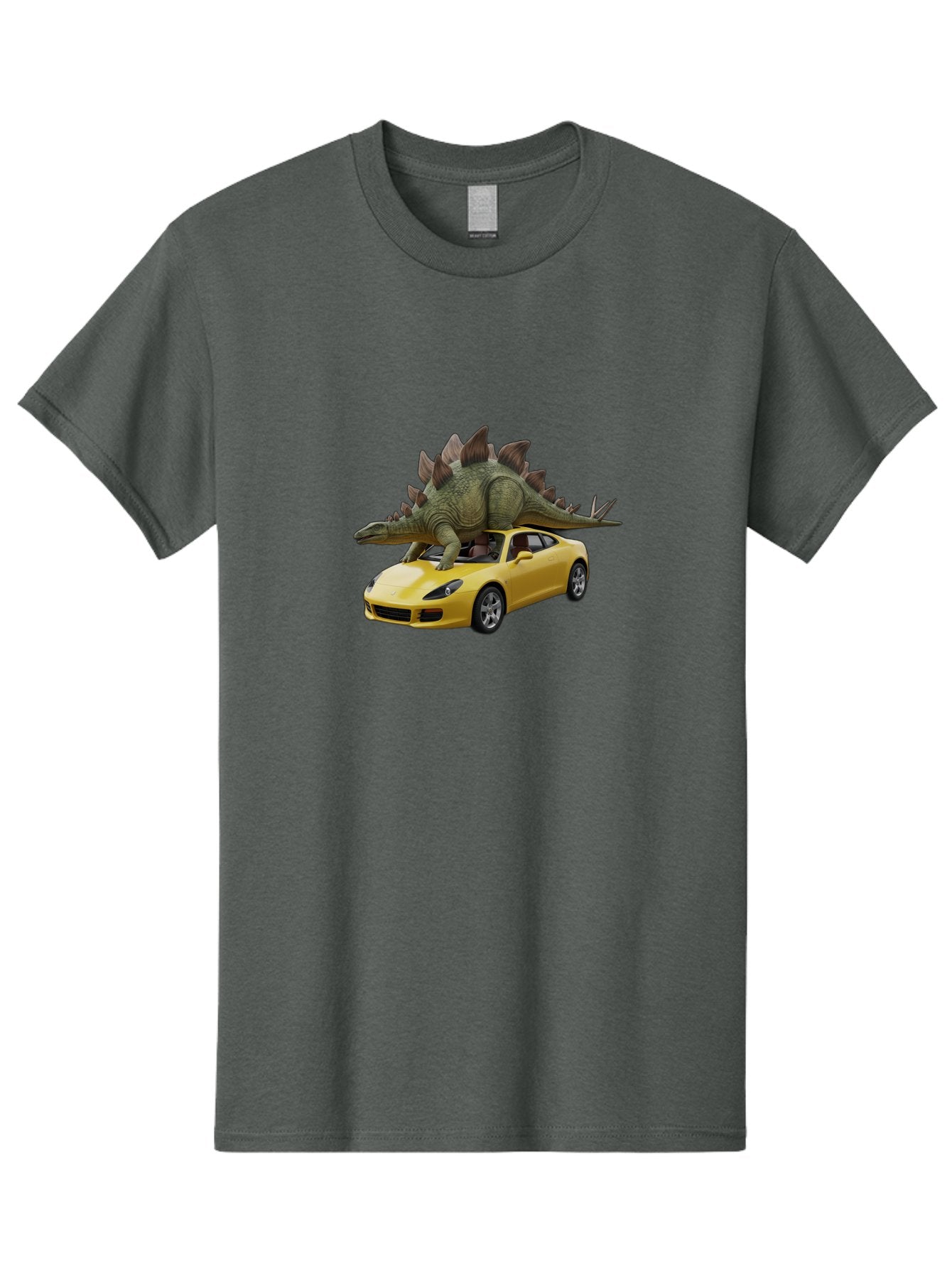 Stegosaurus-On-Porsche Men'S Graphic Tee, 100% Cotton, Comfortable Casual Summer Wear, Machine Washable, Vintage Camera, Old Camera, Antique Camera, Black Camera, Classic Photography, Photography Equipment, Nostalgic Device, Film Camera, Bai426 13