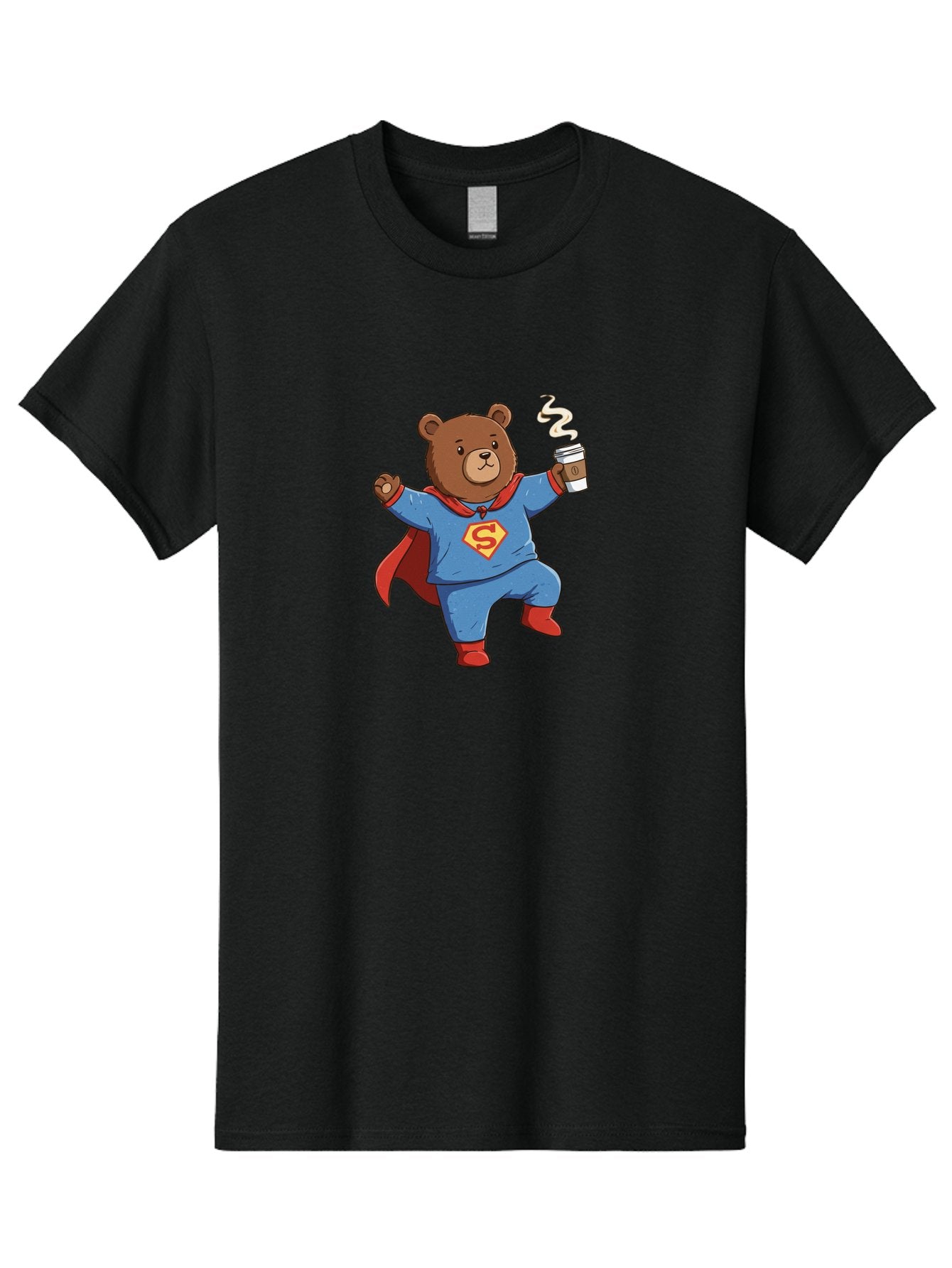 Super-Bear Men'S Graphic Tee, 100% Cotton, Comfortable Casual Summer Wear, Machine Washable, Vintage Camera, Old Camera, Antique Camera, Black Camera, Classic Photography, Photography Equipment, Nostalgic Device, Film Camera, Camera Art Bai432 15