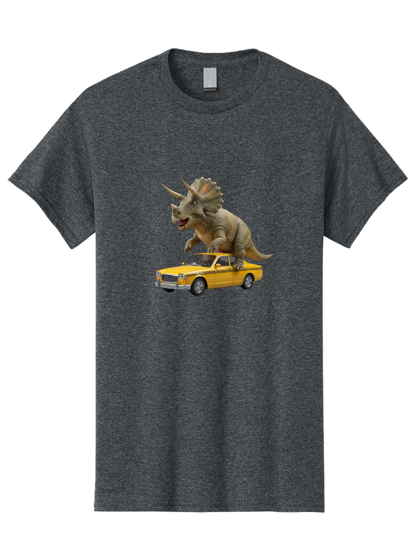 T-Rex-On-Taxi Men'S Graphic Tee, 100% Cotton, Comfortable Casual Summer Wear, Machine Washable, Vintage Camera, Old Camera, Antique Camera, Black Camera, Classic Photography, Photography Equipment, Nostalgic Device, Film Camera, Camera Art Bai440