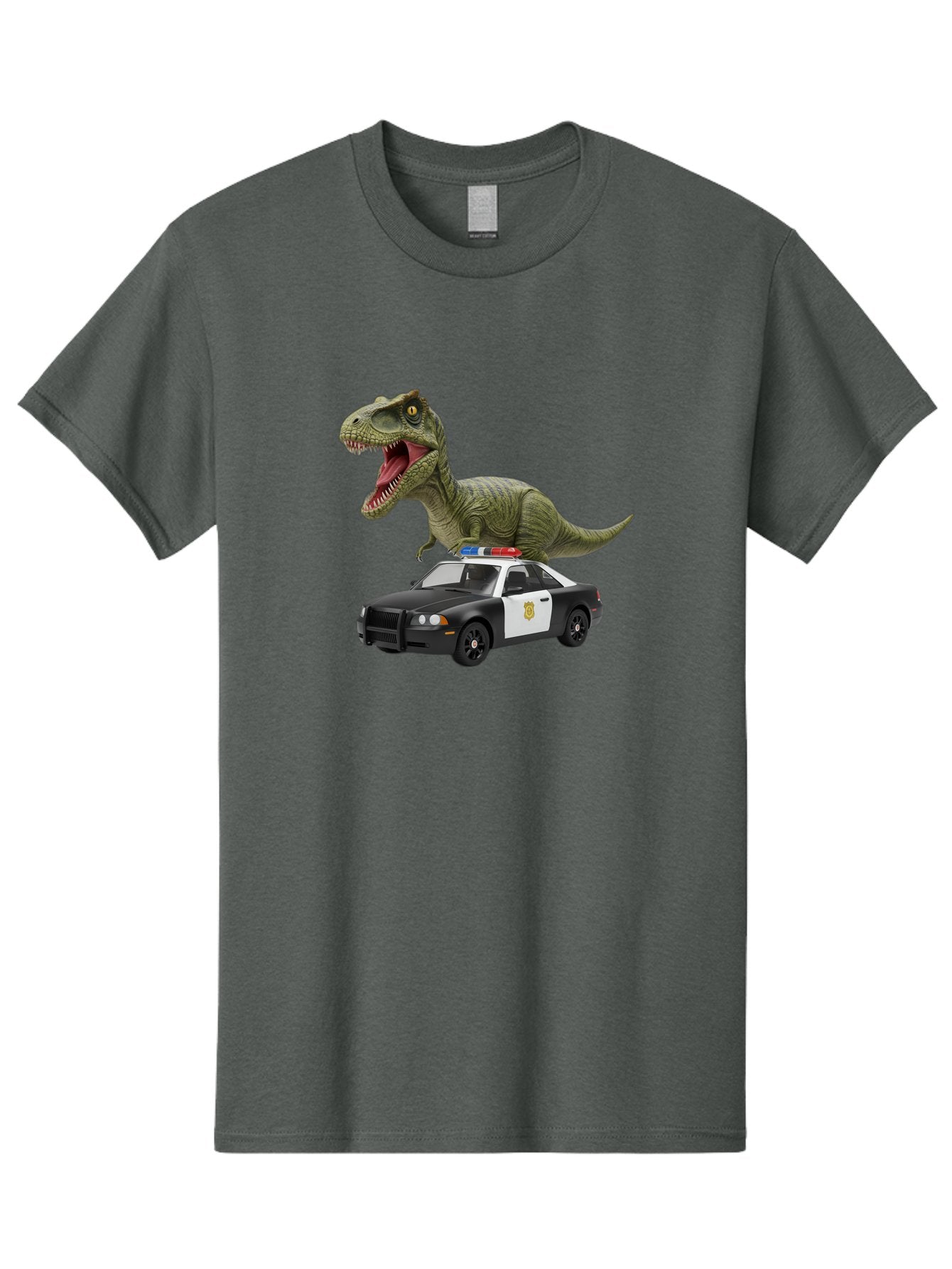 T-Rex-Police-Car Men'S Graphic Tee, 100% Cotton, Comfortable Casual Summer Wear, Machine Washable, Vintage Camera, Old Camera, Antique Camera, Black Camera, Classic Photography, Photography Equipment, Nostalgic Device, Film Camera, Camera Art Bai441 14