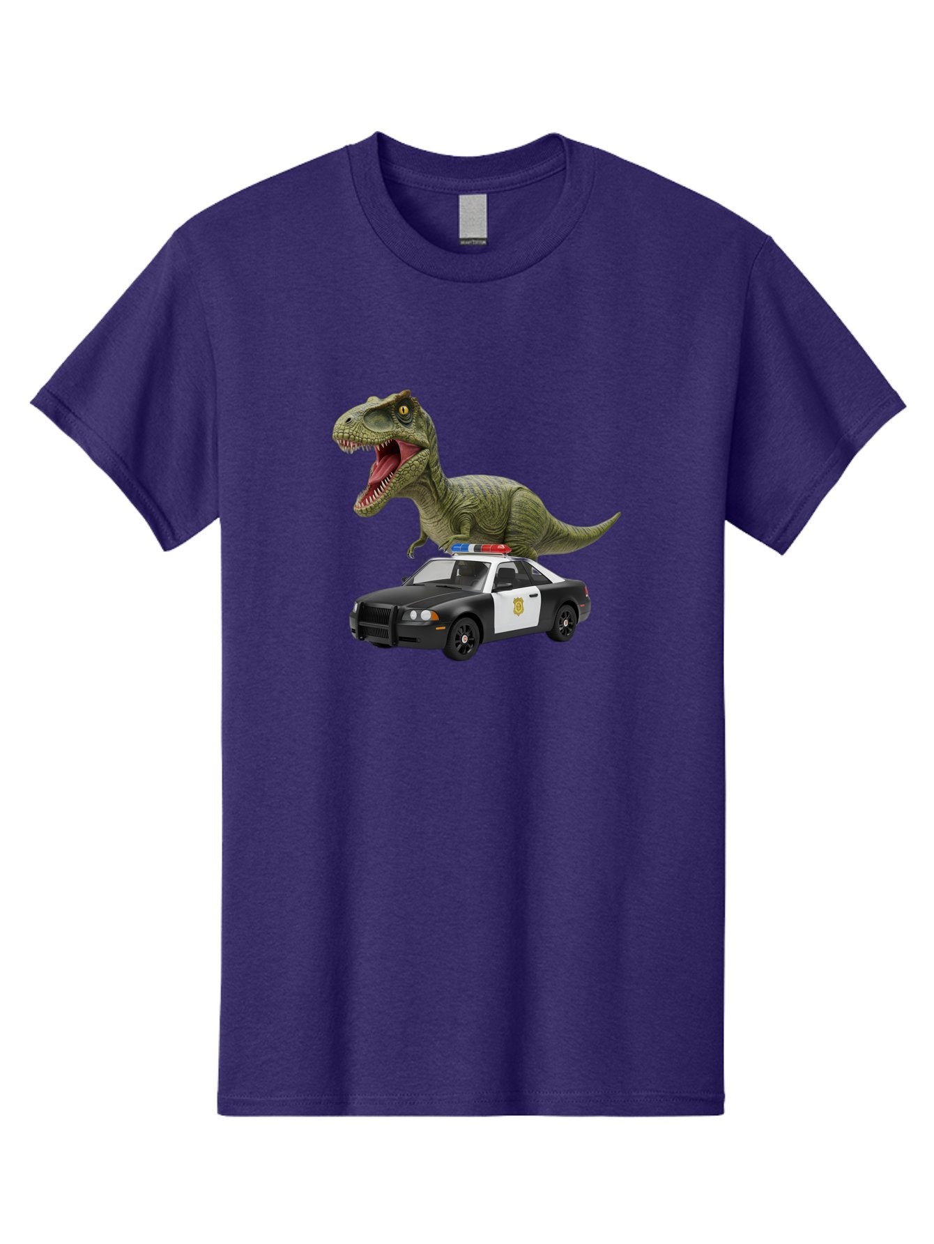 T-Rex-Police-Car Men'S Graphic Tee, 100% Cotton, Comfortable Casual Summer Wear, Machine Washable, Vintage Camera, Old Camera, Antique Camera, Black Camera, Classic Photography, Photography Equipment, Nostalgic Device, Film Camera, Camera Art Bai441 4