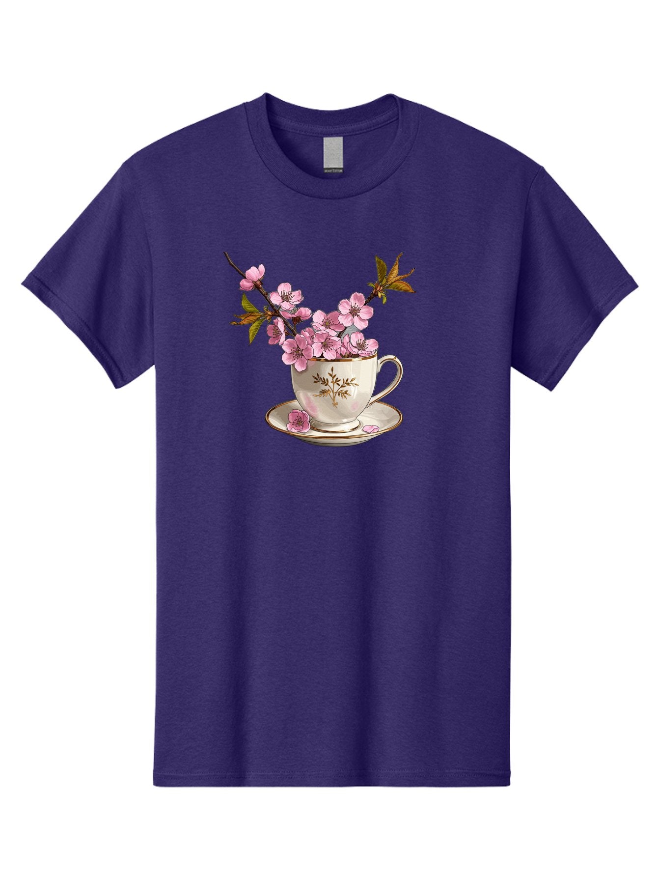 Tea-Cup-With-Cherry-Blossoms-2 Men'S Graphic Tee, 100% Cotton, Comfortable Casual Summer Wear, Machine Washable, Vintage Camera, Old Camera, Antique Camera, Black Camera, Classic Photography, Photography Equipment, Nostalgic Device, Bai447 9