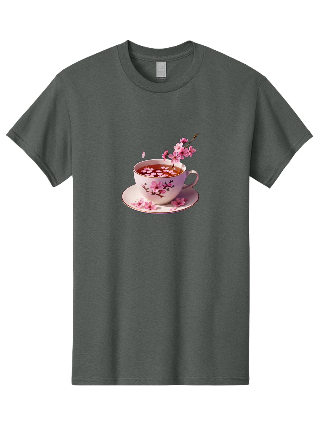 Tea-Cup-With-Cherry-Blossoms Men'S Graphic Tee, 100% Cotton, Comfortable Casual Summer Wear, Machine Washable, Vintage Camera, Old Camera, Antique Camera, Black Camera, Classic Photography, Photography Equipment, Nostalgic Device, Film Camera, Bai448 4