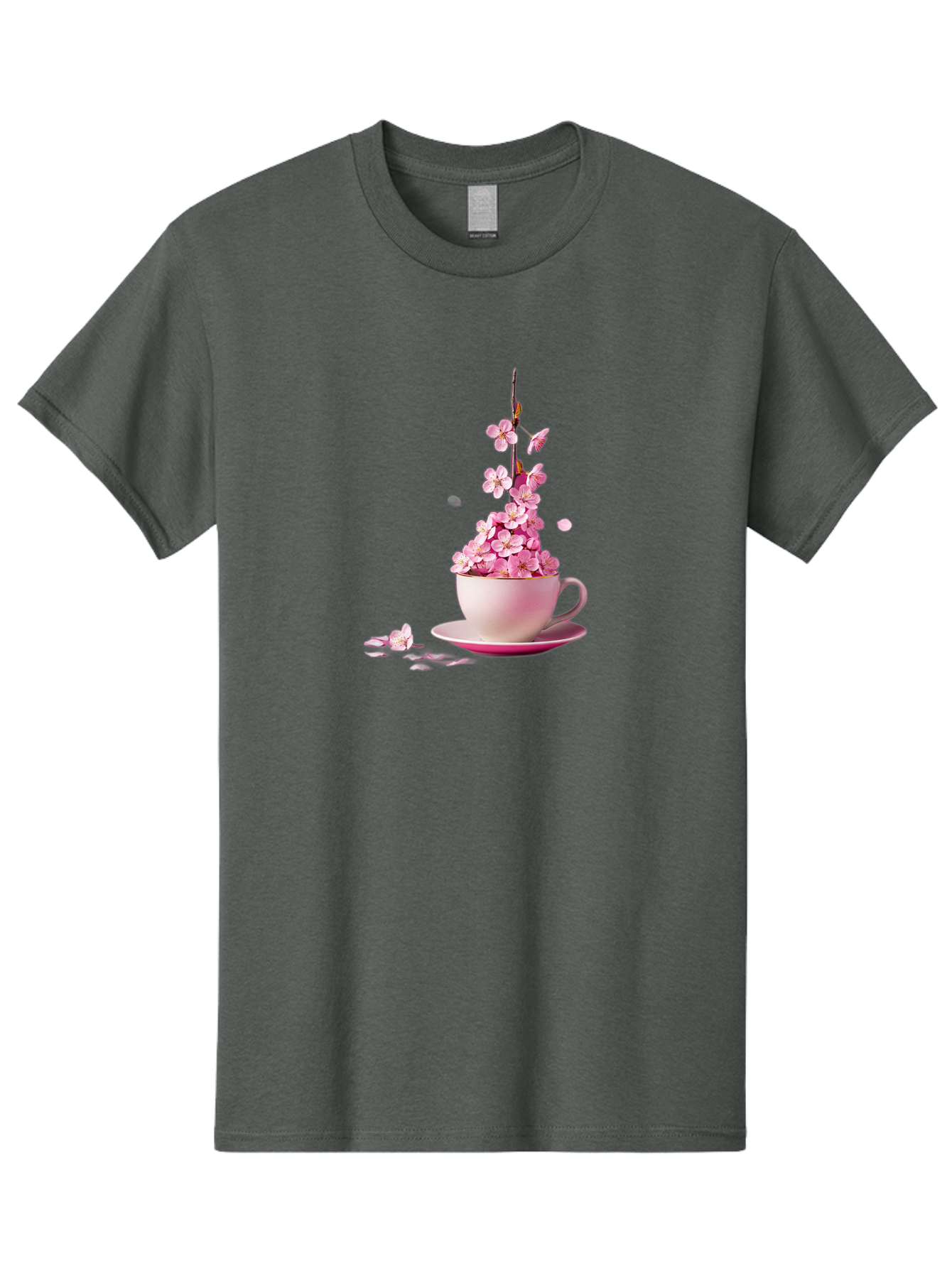 Tea-Cup-With-Flowers Men'S Graphic Tee, 100% Cotton, Comfortable Casual Summer Wear, Machine Washable, Vintage Camera, Old Camera, Antique Camera, Black Camera, Classic Photography, Photography Equipment, Nostalgic Device, Film Camera, Bai449 10