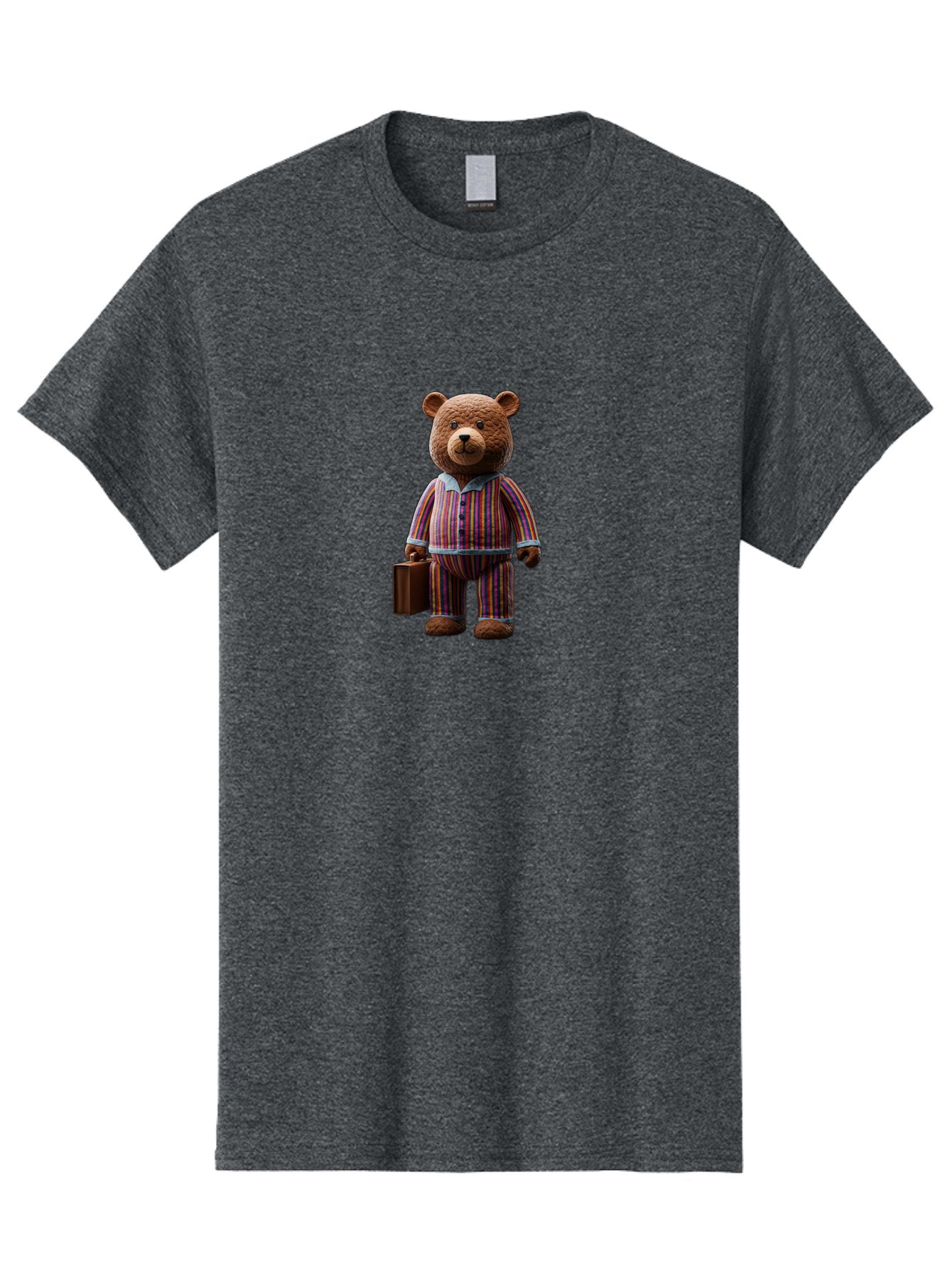 Teddy-Bear-In-Pajamas-11 Men'S Graphic Tee, 100% Cotton, Comfortable Casual Summer Wear, Machine Washable, Vintage Camera, Old Camera, Antique Camera, Black Camera, Classic Photography, Photography Equipment, Nostalgic Device, Film Camera, Bai456 10