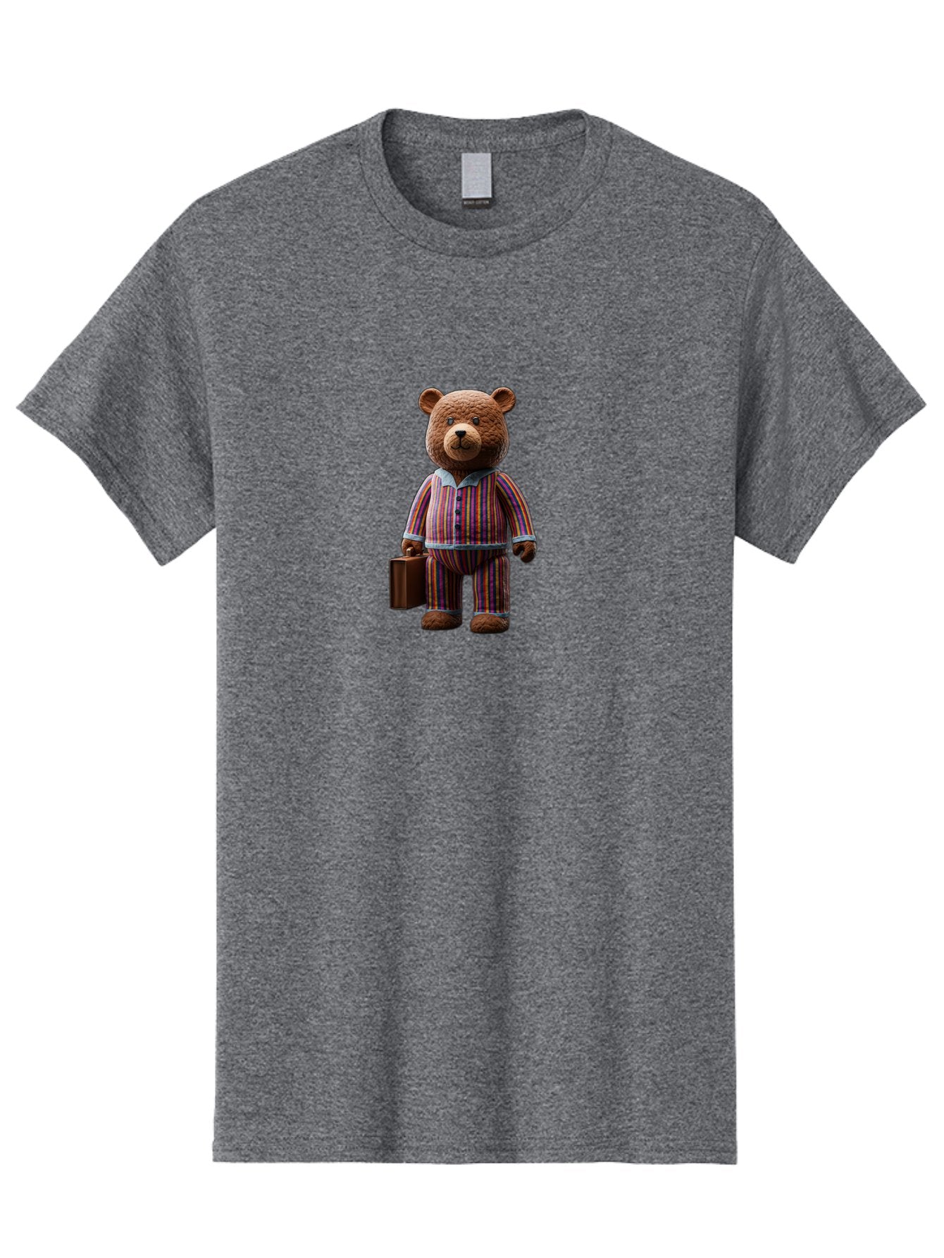 Teddy-Bear-In-Pajamas-11 Men'S Graphic Tee, 100% Cotton, Comfortable Casual Summer Wear, Machine Washable, Vintage Camera, Old Camera, Antique Camera, Black Camera, Classic Photography, Photography Equipment, Nostalgic Device, Film Camera, Bai456 4