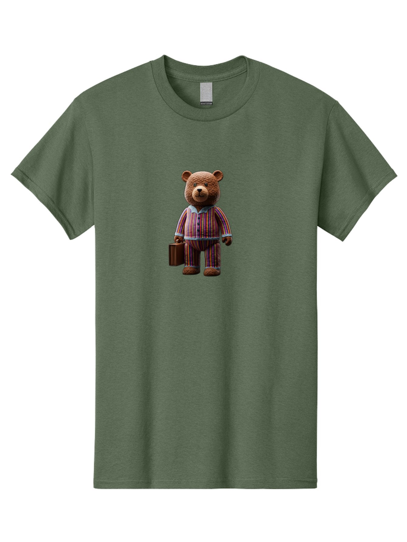 Teddy-Bear-In-Pajamas-11 Men'S Graphic Tee, 100% Cotton, Comfortable Casual Summer Wear, Machine Washable, Vintage Camera, Old Camera, Antique Camera, Black Camera, Classic Photography, Photography Equipment, Nostalgic Device, Film Camera, Bai456 12