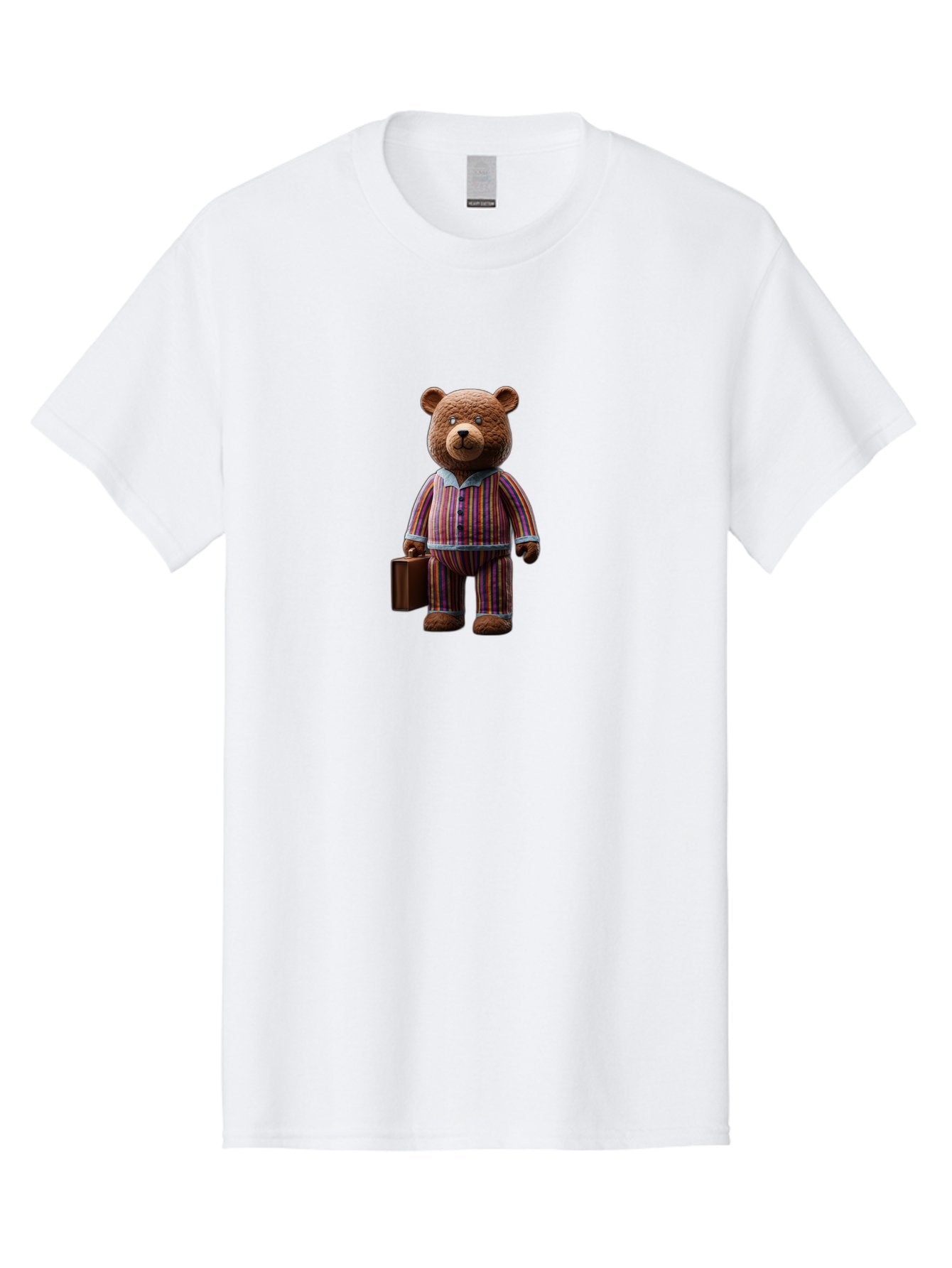 Teddy-Bear-In-Pajamas-11 Men'S Graphic Tee, 100% Cotton, Comfortable Casual Summer Wear, Machine Washable, Vintage Camera, Old Camera, Antique Camera, Black Camera, Classic Photography, Photography Equipment, Nostalgic Device, Film Camera, Bai456