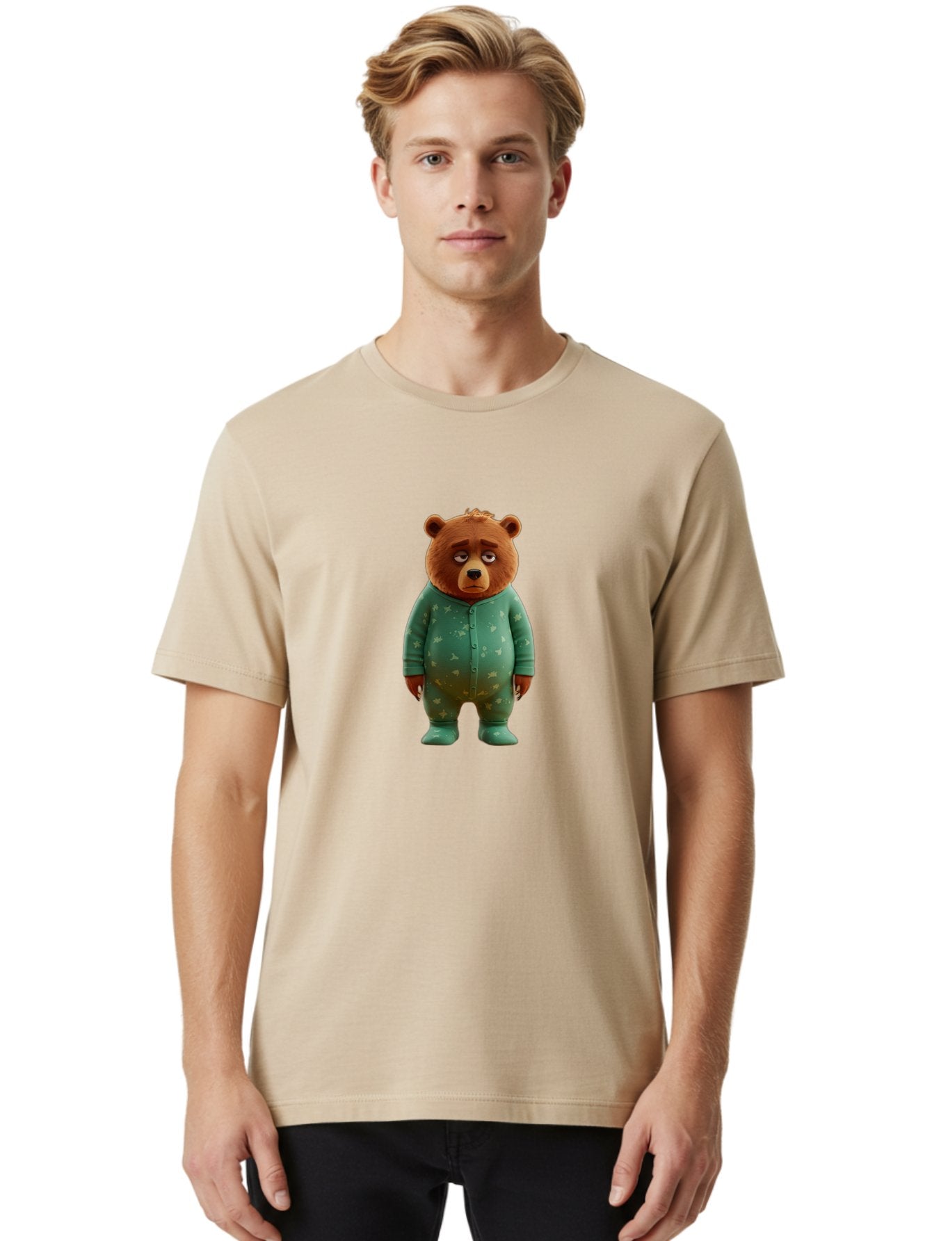 Teddy-Bear-In-Pajamas-3 Men'S Graphic Tee, 100% Cotton, Comfortable Casual Summer Wear, Machine Washable, Vintage Camera, Old Camera, Antique Camera, Black Camera, Classic Photography, Photography Equipment, Nostalgic Device, Film Camera, Bai458 20