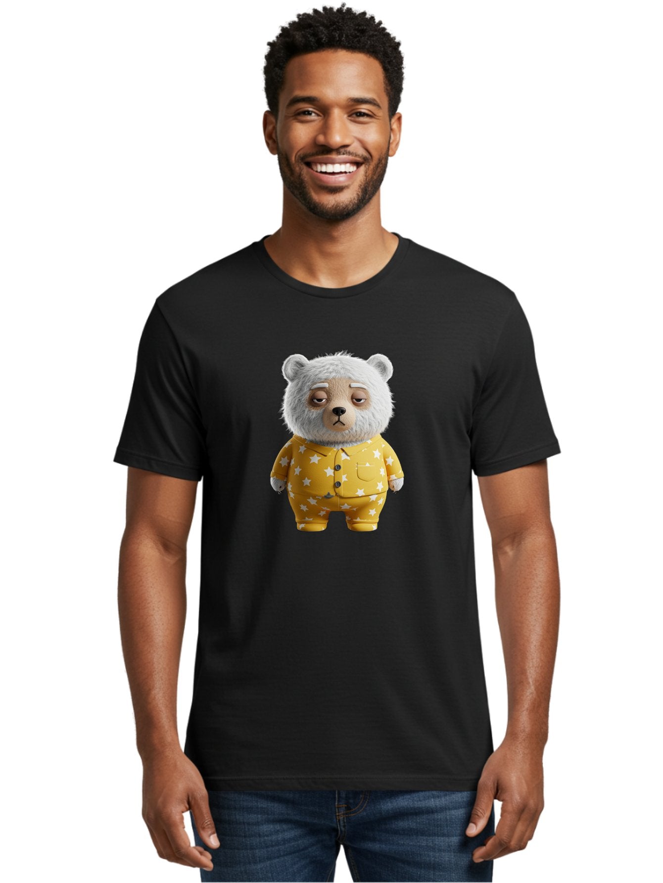 Teddy-Bear-In-Pajamas-4 Men'S Graphic Tee, 100% Cotton, Comfortable Casual Summer Wear, Machine Washable, Vintage Camera, Old Camera, Antique Camera, Black Camera, Classic Photography, Photography Equipment, Nostalgic Device, Film Camera, Bai459 23