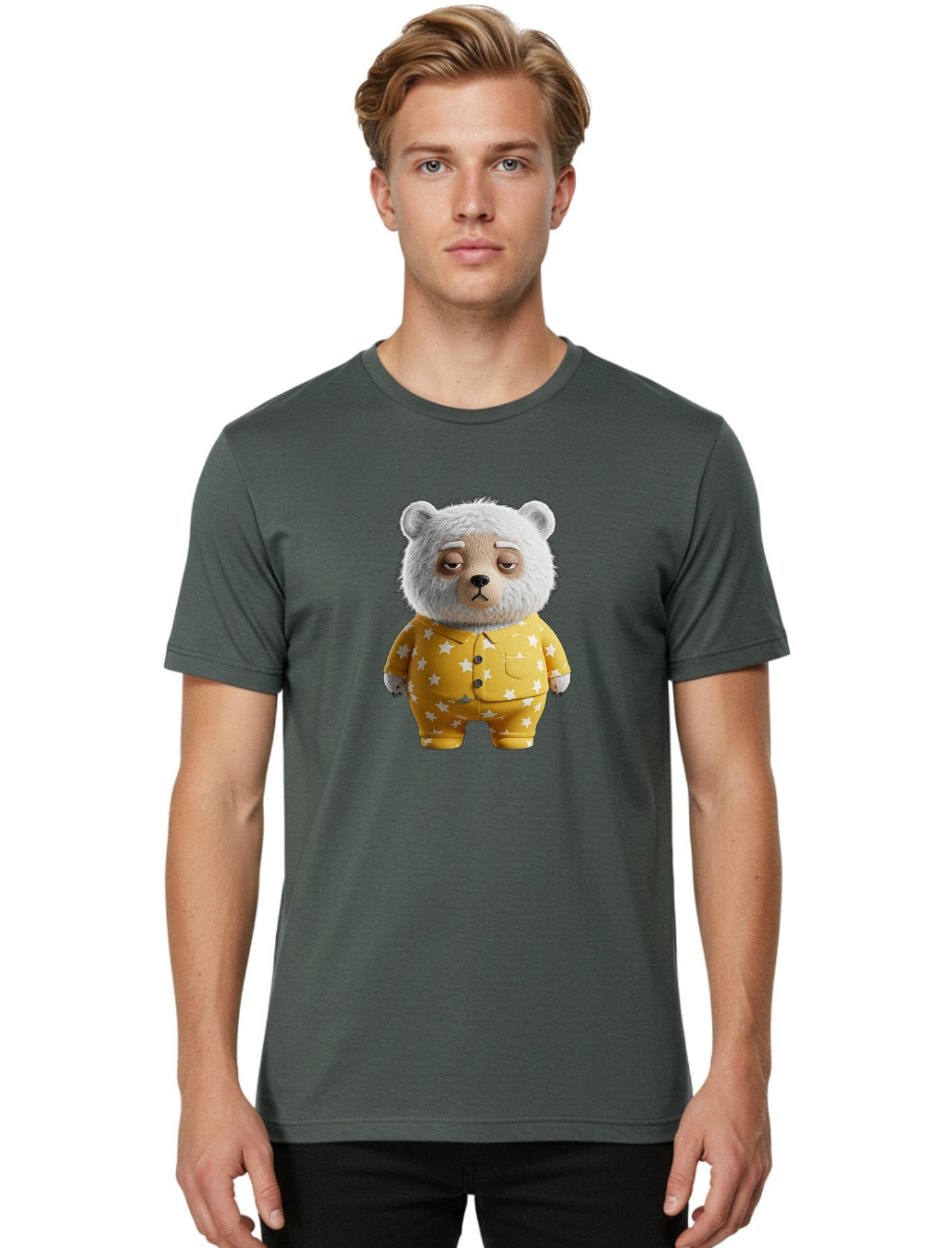 Teddy-Bear-In-Pajamas-4 Men'S Graphic Tee, 100% Cotton, Comfortable Casual Summer Wear, Machine Washable, Vintage Camera, Old Camera, Antique Camera, Black Camera, Classic Photography, Photography Equipment, Nostalgic Device, Film Camera, Bai459 20