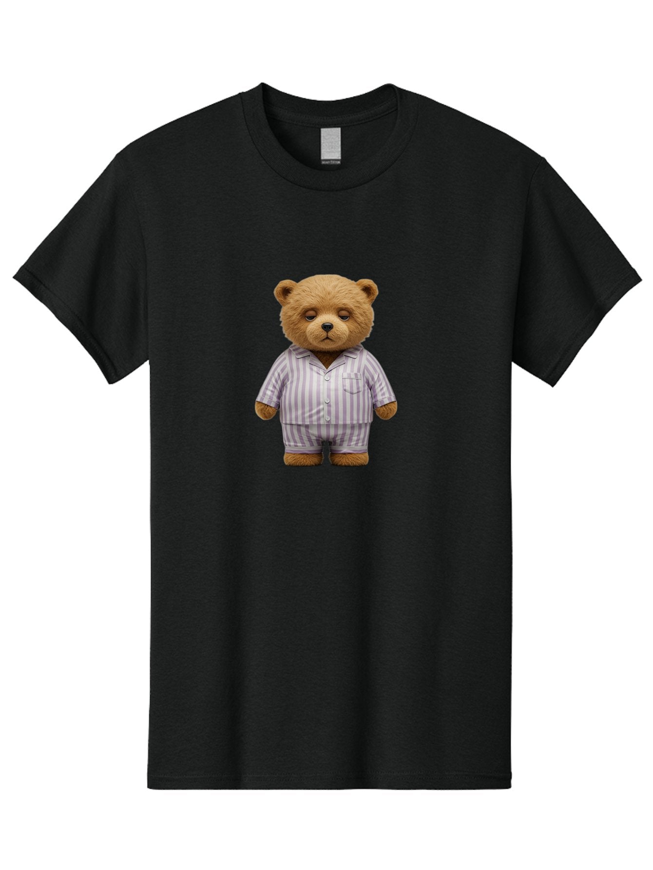 Teddy-Bear-In-Pajamas-9 Men'S Graphic Tee, 100% Cotton, Comfortable Casual Summer Wear, Machine Washable, Vintage Camera, Old Camera, Antique Camera, Black Camera, Classic Photography, Photography Equipment, Nostalgic Device, Film Camera, Bai464 4