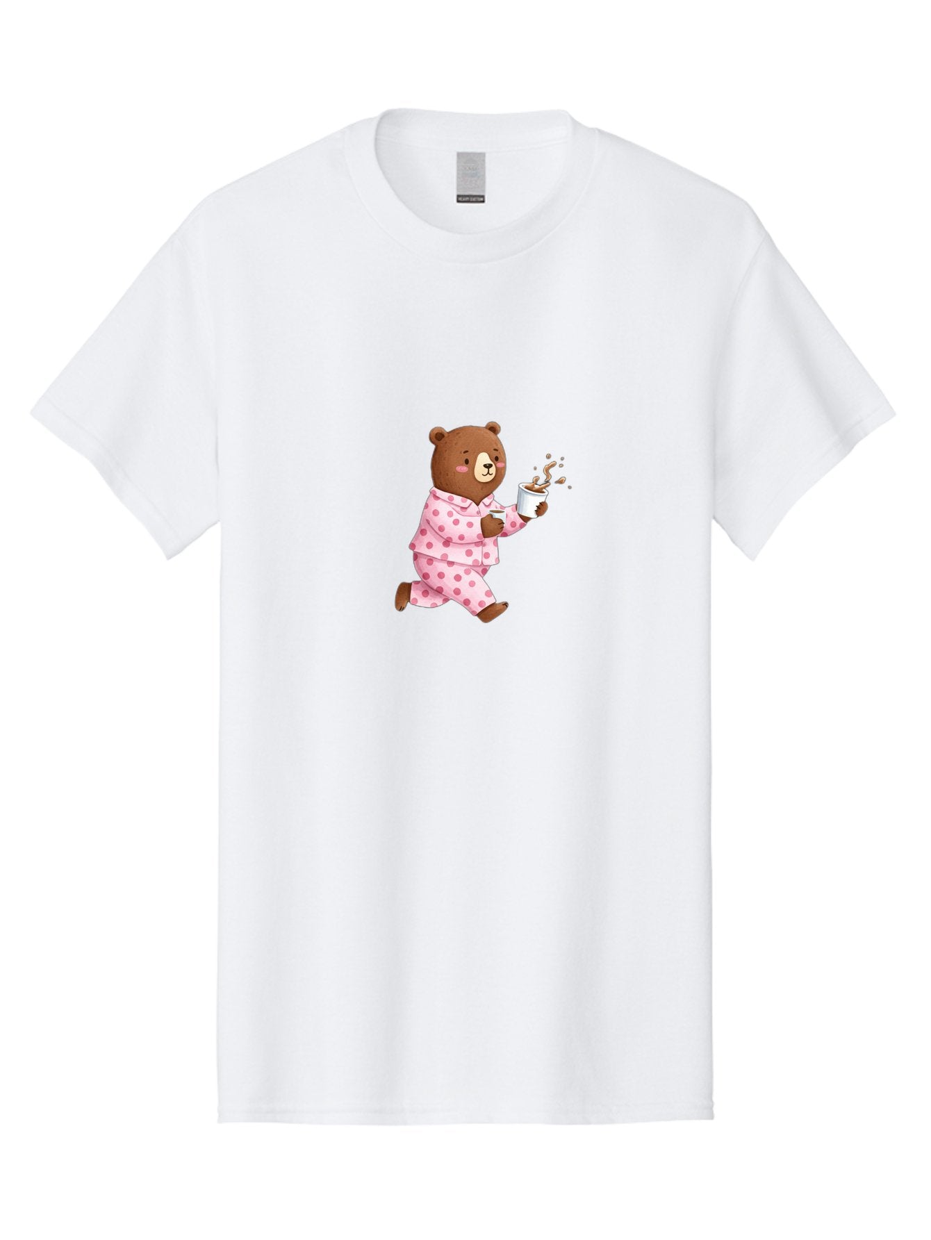 Teddy-Bear-With-Coffee Men'S Graphic Tee, 100% Cotton, Comfortable Casual Summer Wear, Machine Washable, Vintage Camera, Old Camera, Antique Camera, Black Camera, Classic Photography, Photography Equipment, Nostalgic Device, Film Camera, Bai470 5