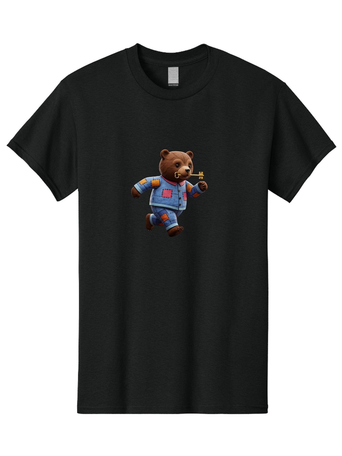 Teddy-Bear-With-Key Men'S Graphic Tee, 100% Cotton, Comfortable Casual Summer Wear, Machine Washable, Vintage Camera, Old Camera, Antique Camera, Black Camera, Classic Photography, Photography Equipment, Nostalgic Device, Film Camera, Bai471 11