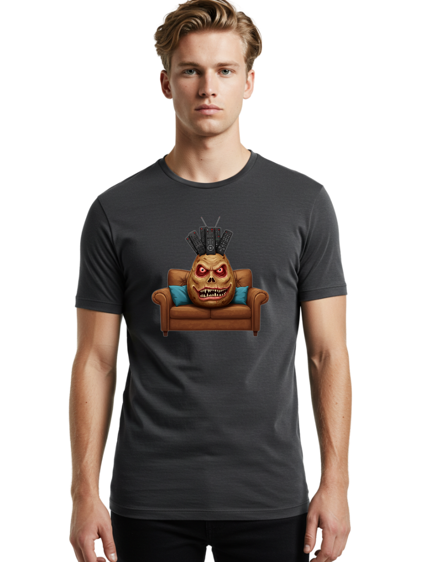 Tv-Head-Monster Men'S Graphic Tee, 100% Cotton, Comfortable Casual Summer Wear, Machine Washable, Vintage Camera, Old Camera, Antique Camera, Black Camera, Classic Photography, Photography Equipment, Nostalgic Device, Film Camera, Camera Art Bai488 22