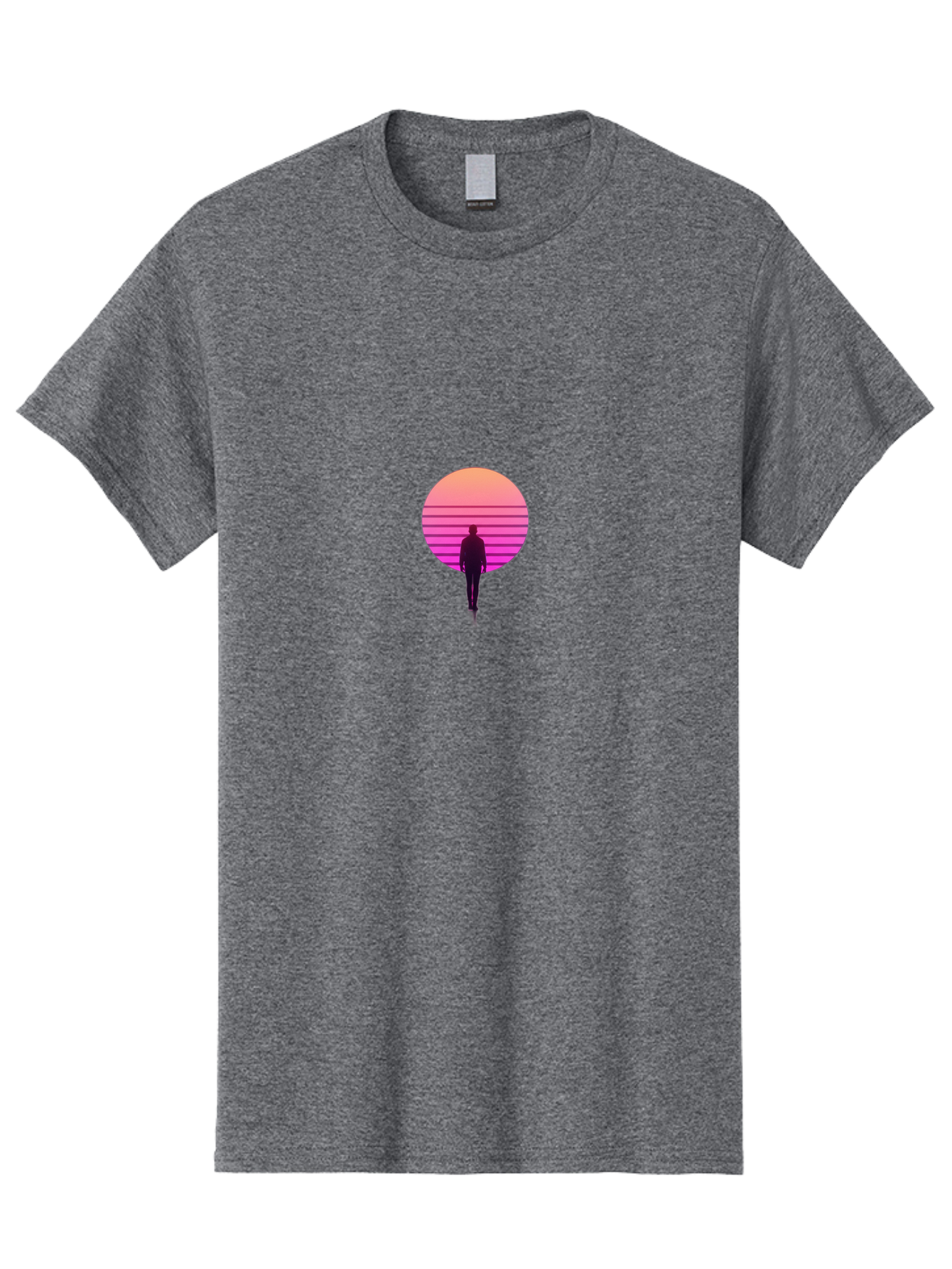 Vaporwave-Man Men'S Graphic Tee, 100% Cotton, Comfortable Casual Summer Wear, Machine Washable, Vintage Camera, Old Camera, Antique Camera, Black Camera, Classic Photography, Photography Equipment, Nostalgic Device, Film Camera, Camera Art Bai492 5