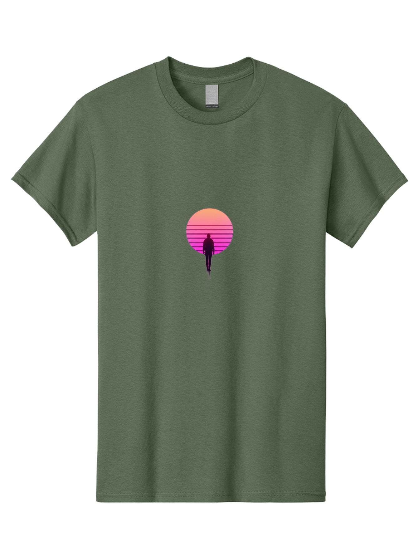 Vaporwave-Man Men'S Graphic Tee, 100% Cotton, Comfortable Casual Summer Wear, Machine Washable, Vintage Camera, Old Camera, Antique Camera, Black Camera, Classic Photography, Photography Equipment, Nostalgic Device, Film Camera, Camera Art Bai492