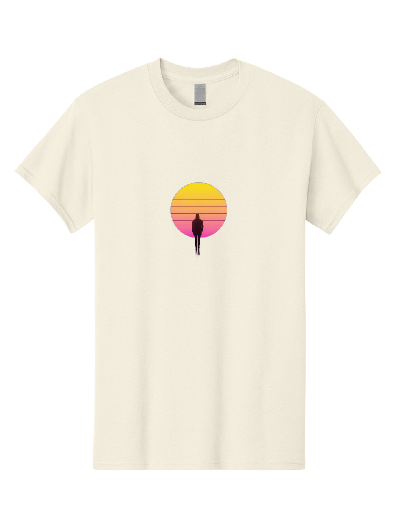 Vaporwave-Silhouette Men'S Graphic Tee, 100% Cotton, Comfortable Casual Summer Wear, Machine Washable, Vintage Camera, Old Camera, Antique Camera, Black Camera, Classic Photography, Photography Equipment, Nostalgic Device, Film Camera, Bai493 4