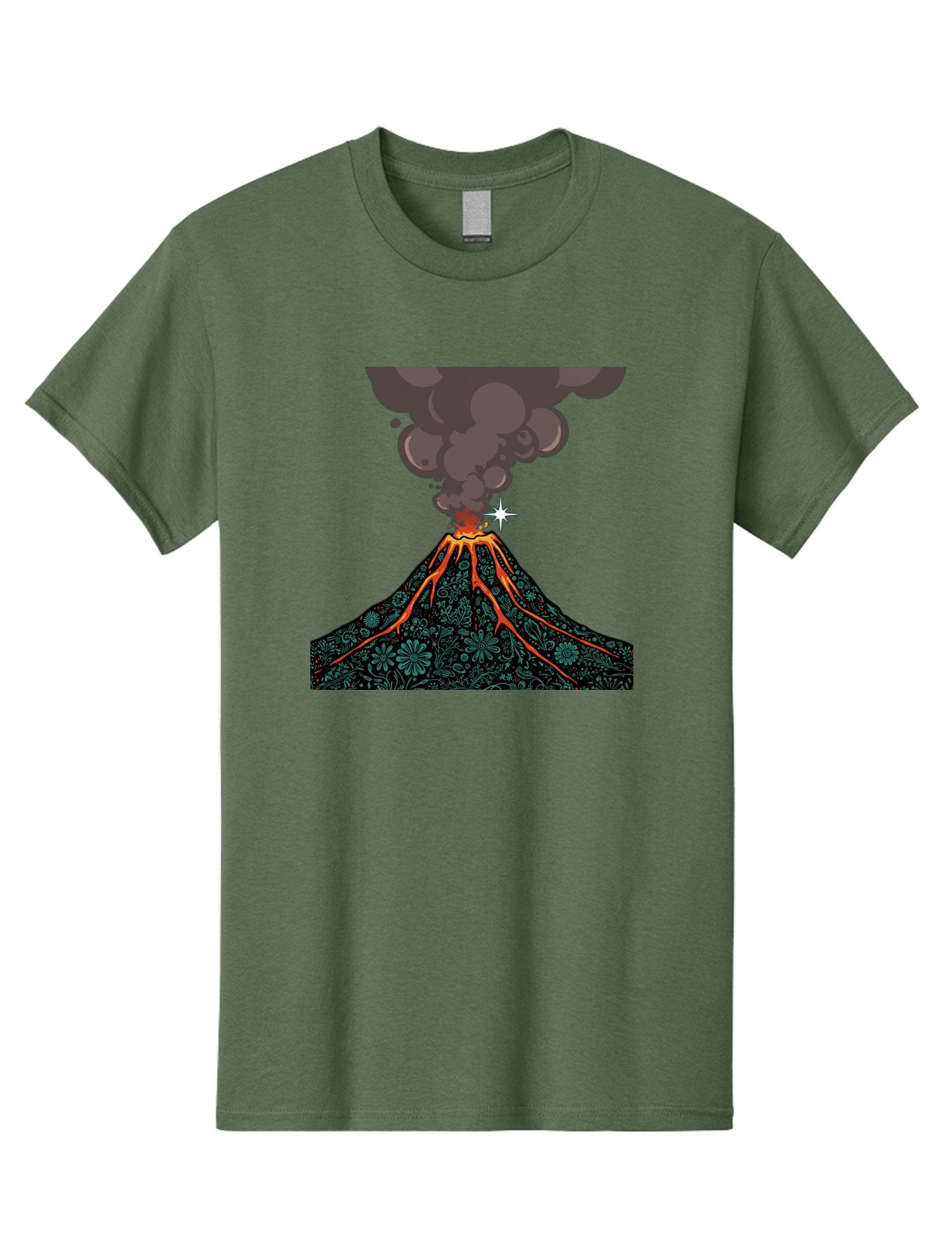Volcano-4 Men'S Graphic Tee, 100% Cotton, Comfortable Casual Summer Wear, Machine Washable, Vintage Camera, Old Camera, Antique Camera, Black Camera, Classic Photography, Photography Equipment, Nostalgic Device, Film Camera, Camera Art Bai500 3