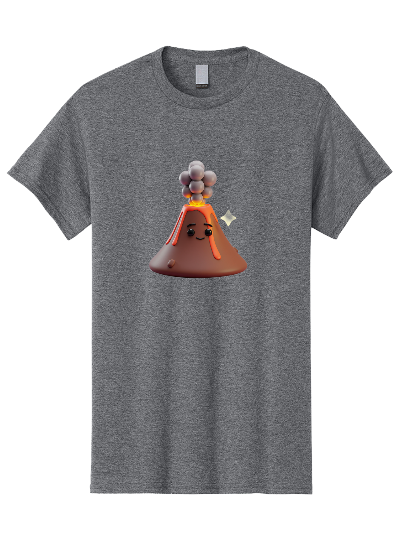 Volcano-Character-5 Men'S Graphic Tee, 100% Cotton, Comfortable Casual Summer Wear, Machine Washable, Vintage Camera, Old Camera, Antique Camera, Black Camera, Classic Photography, Photography Equipment, Nostalgic Device, Film Camera, Bai511