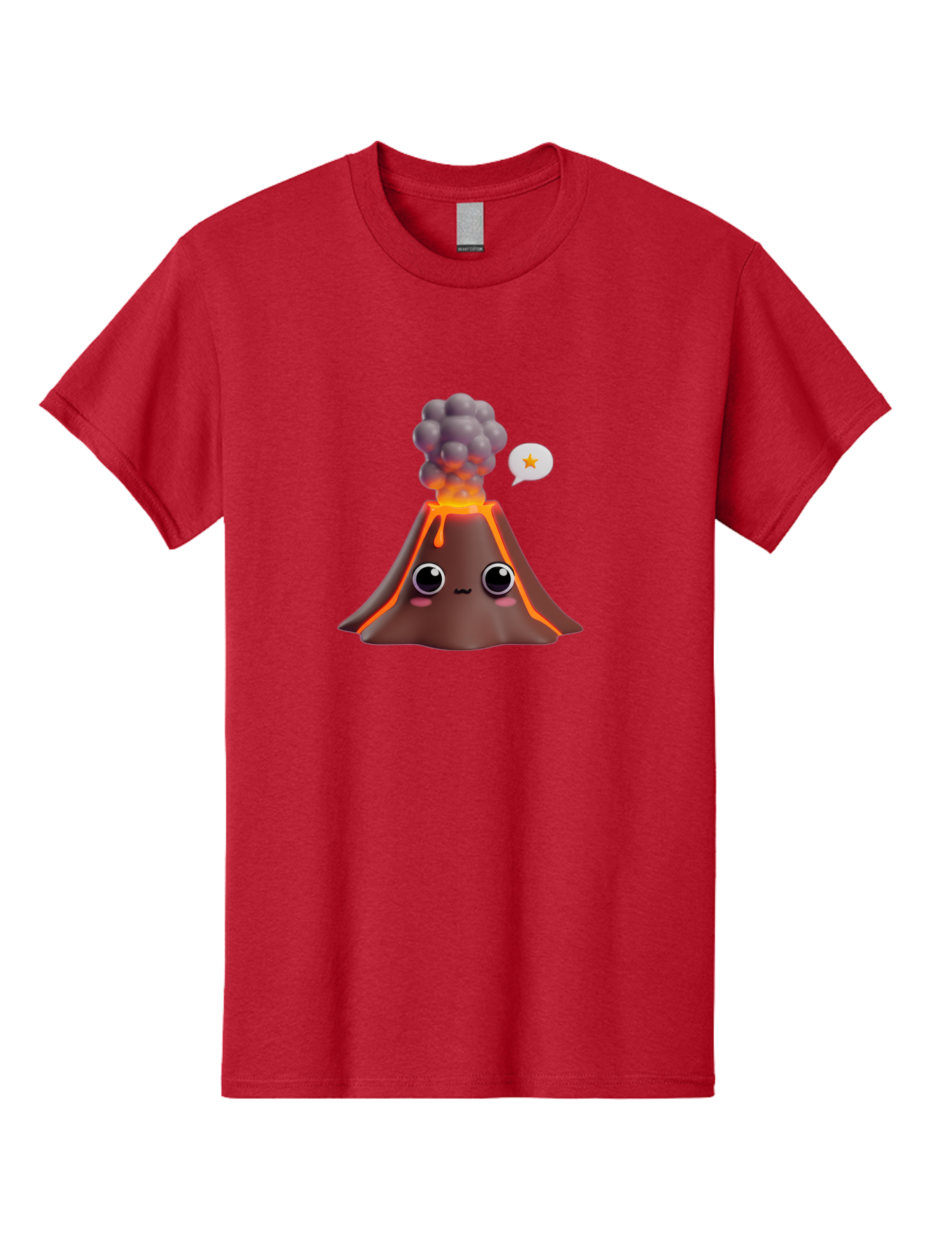 Volcano-Emoji Men'S Graphic Tee, 100% Cotton, Comfortable Casual Summer Wear, Machine Washable, Vintage Camera, Old Camera, Antique Camera, Black Camera, Classic Photography, Photography Equipment, Nostalgic Device, Film Camera, Camera Art Bai517
