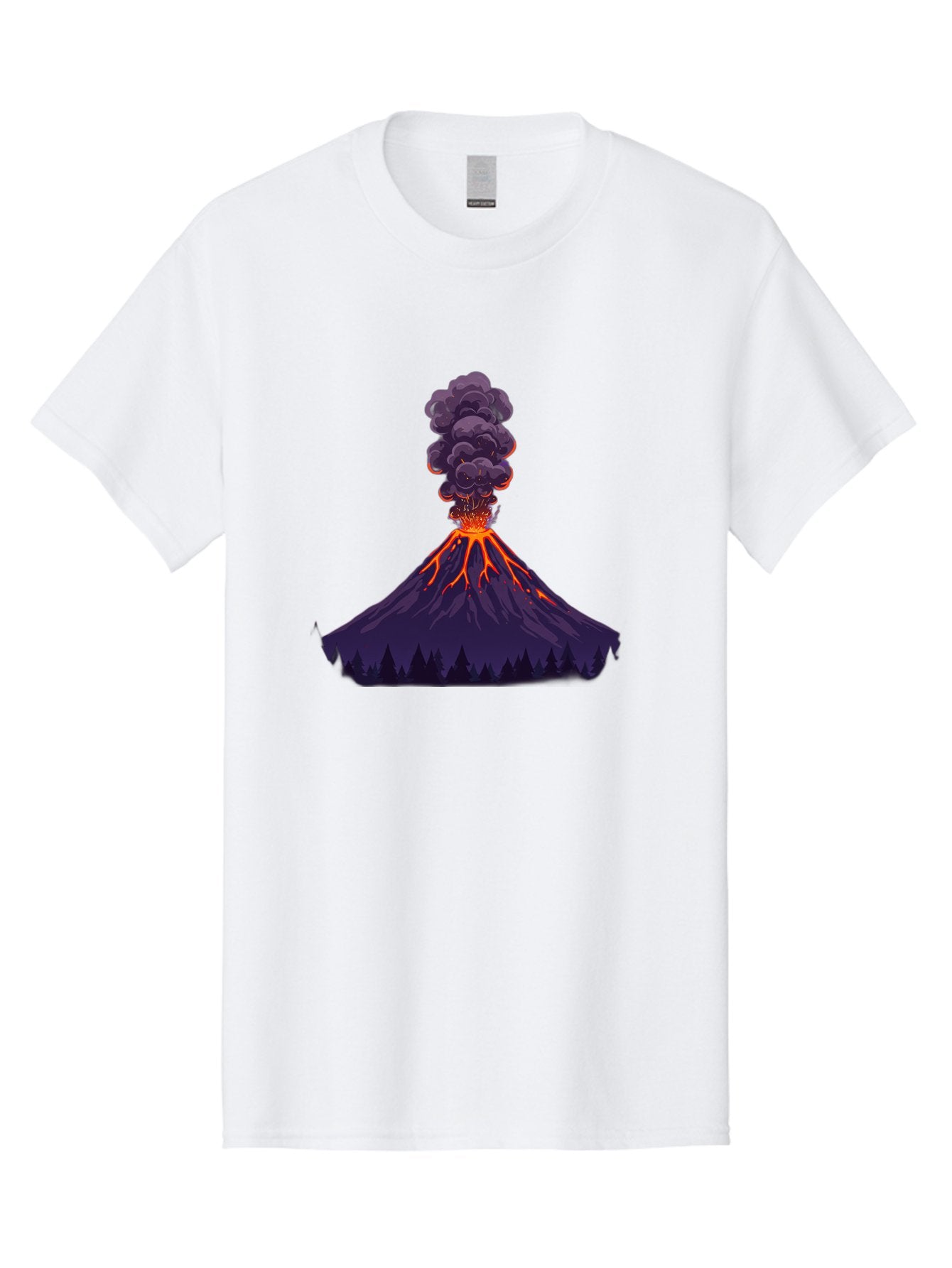 Volcano-Erupting-10 Men'S Graphic Tee, 100% Cotton, Comfortable Casual Summer Wear, Machine Washable, Vintage Camera, Old Camera, Antique Camera, Black Camera, Classic Photography, Photography Equipment, Nostalgic Device, Film Camera, Bai519 6