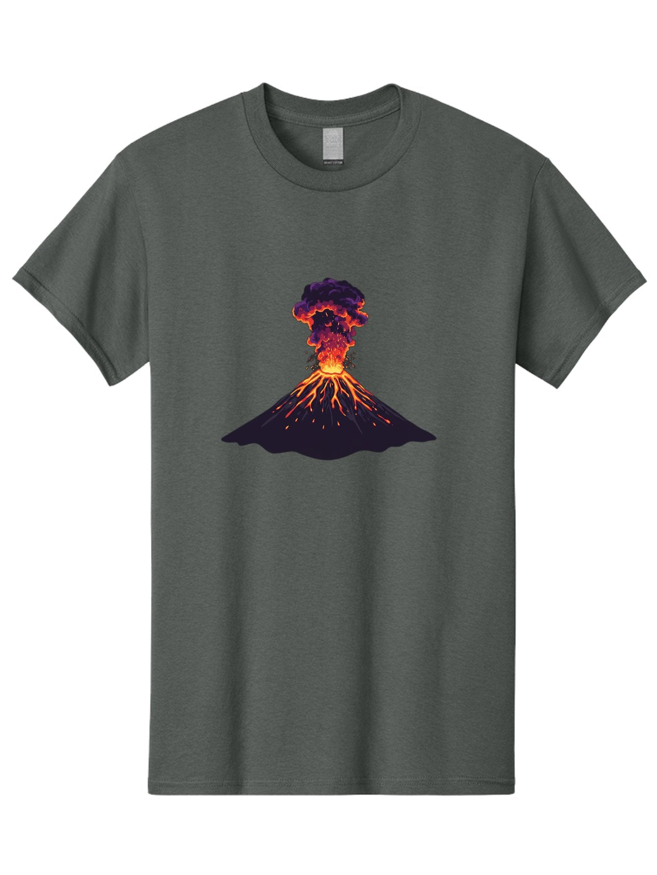Volcano-Erupting-12 Men'S Graphic Tee, 100% Cotton, Comfortable Casual Summer Wear, Machine Washable, Vintage Camera, Old Camera, Antique Camera, Black Camera, Classic Photography, Photography Equipment, Nostalgic Device, Film Camera, Bai521 10