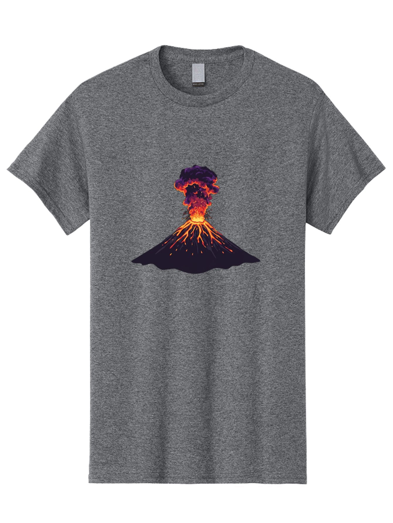 Volcano-Erupting-12 Men'S Graphic Tee, 100% Cotton, Comfortable Casual Summer Wear, Machine Washable, Vintage Camera, Old Camera, Antique Camera, Black Camera, Classic Photography, Photography Equipment, Nostalgic Device, Film Camera, Bai521 3