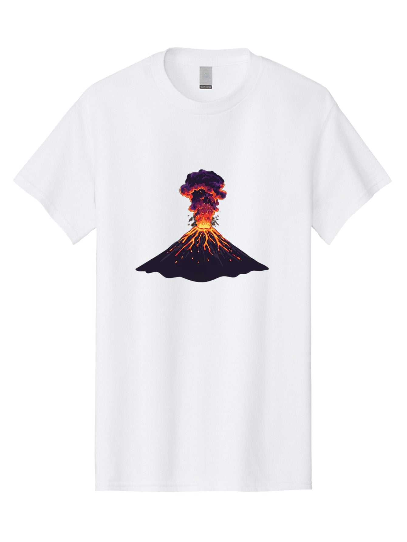 Volcano-Erupting-12 Men'S Graphic Tee, 100% Cotton, Comfortable Casual Summer Wear, Machine Washable, Vintage Camera, Old Camera, Antique Camera, Black Camera, Classic Photography, Photography Equipment, Nostalgic Device, Film Camera, Bai521 7