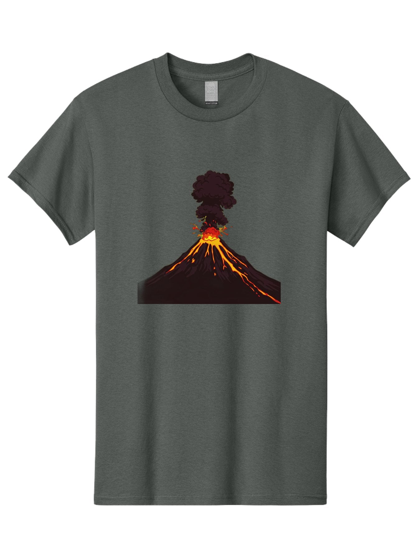 Volcano-Erupting-13 Men'S Graphic Tee, 100% Cotton, Comfortable Casual Summer Wear, Machine Washable, Vintage Camera, Old Camera, Antique Camera, Black Camera, Classic Photography, Photography Equipment, Nostalgic Device, Film Camera, Bai522