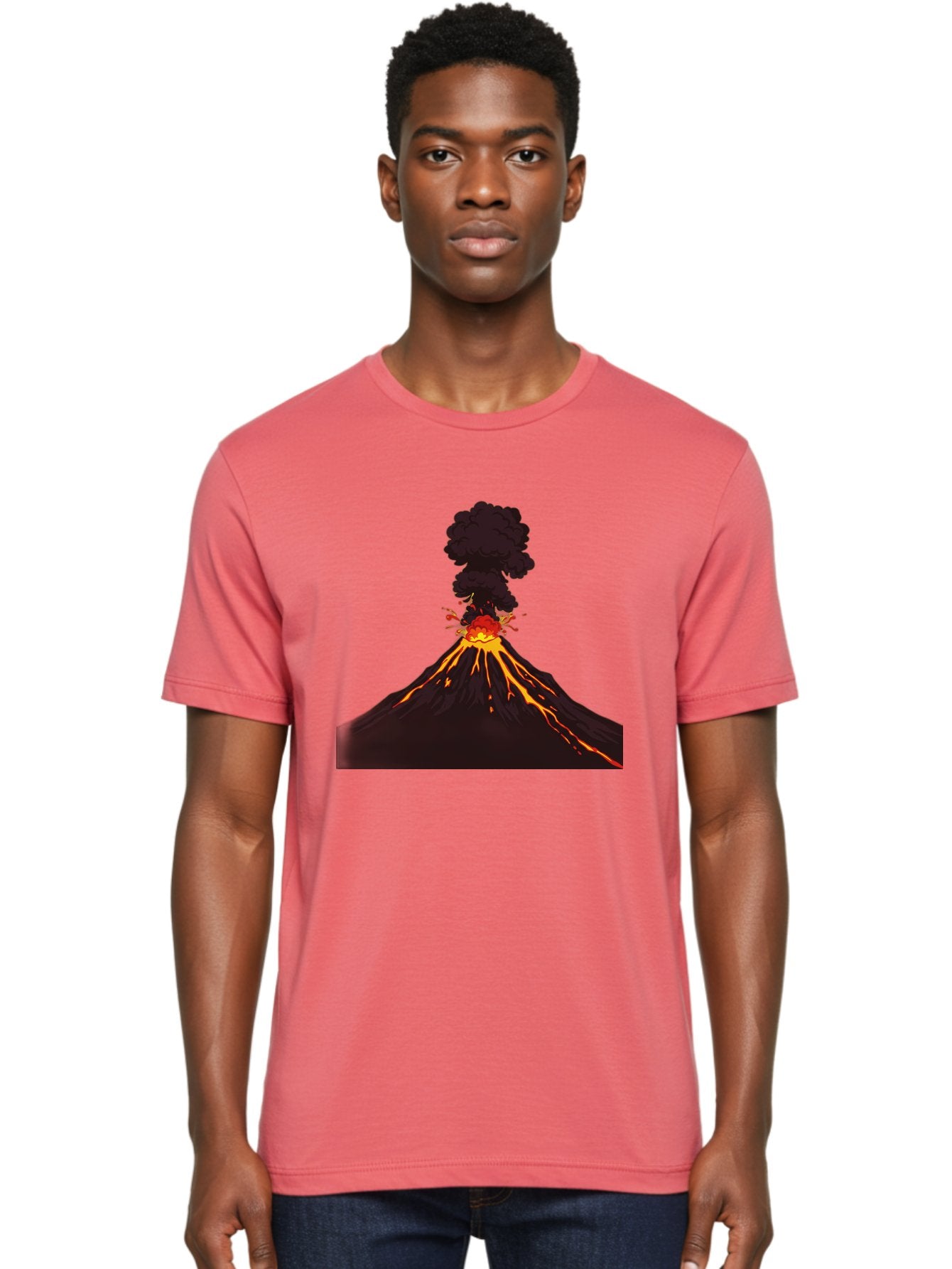 Volcano-Erupting-13 Men'S Graphic Tee, 100% Cotton, Comfortable Casual Summer Wear, Machine Washable, Vintage Camera, Old Camera, Antique Camera, Black Camera, Classic Photography, Photography Equipment, Nostalgic Device, Film Camera, Bai522 27