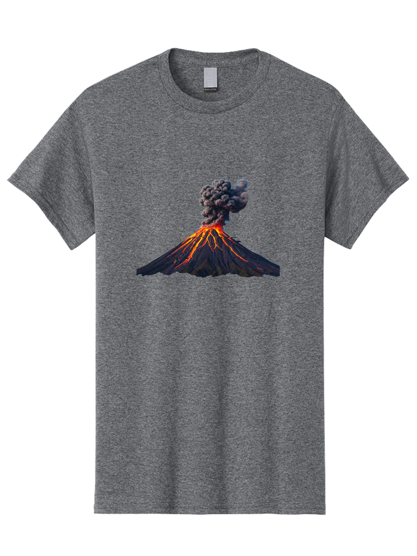Volcano-Erupting-15 Men'S Graphic Tee, 100% Cotton, Comfortable Casual Summer Wear, Machine Washable, Vintage Camera, Old Camera, Antique Camera, Black Camera, Classic Photography, Photography Equipment, Nostalgic Device, Film Camera, Bai524 4