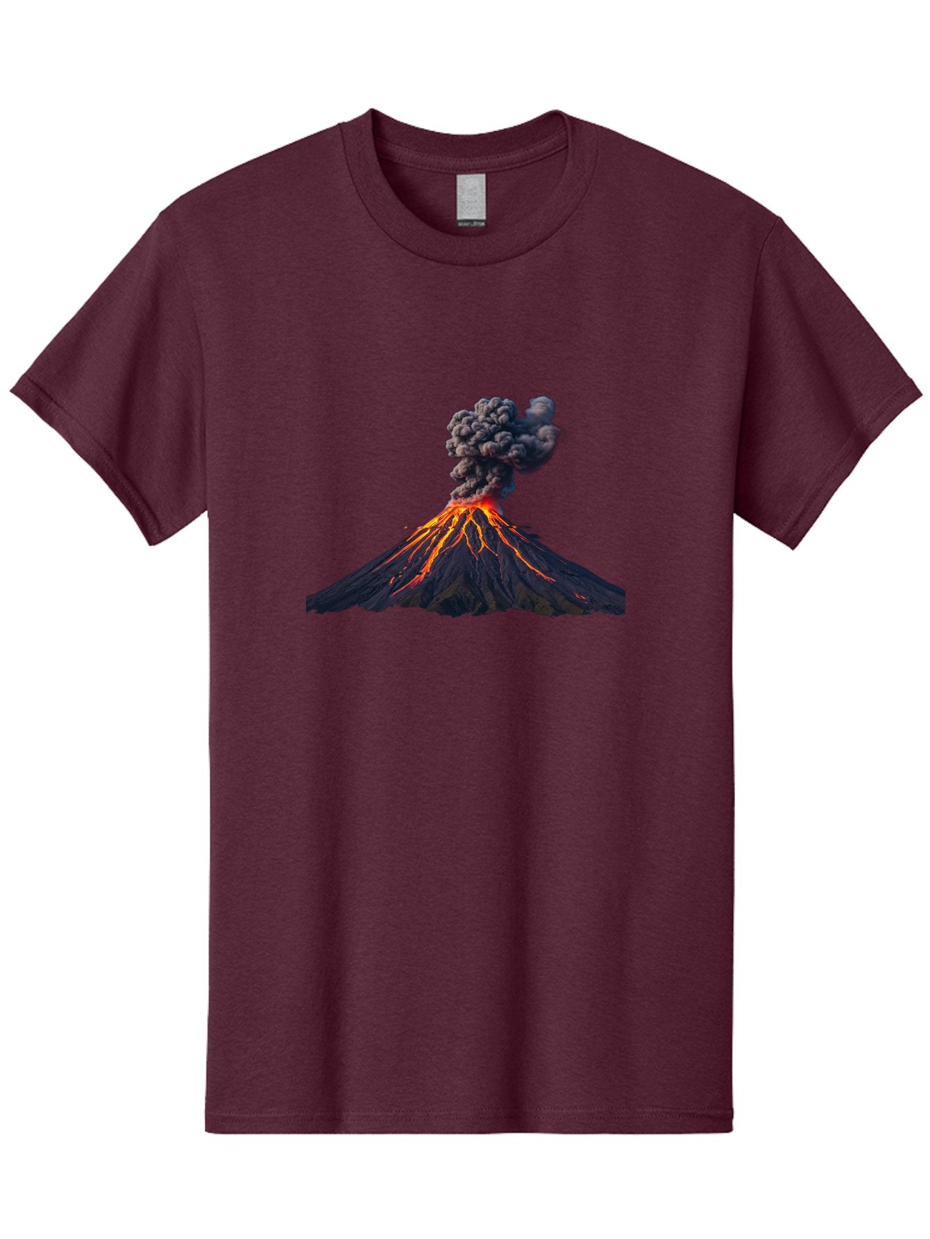 Volcano-Erupting-15 Men'S Graphic Tee, 100% Cotton, Comfortable Casual Summer Wear, Machine Washable, Vintage Camera, Old Camera, Antique Camera, Black Camera, Classic Photography, Photography Equipment, Nostalgic Device, Film Camera, Bai524 4