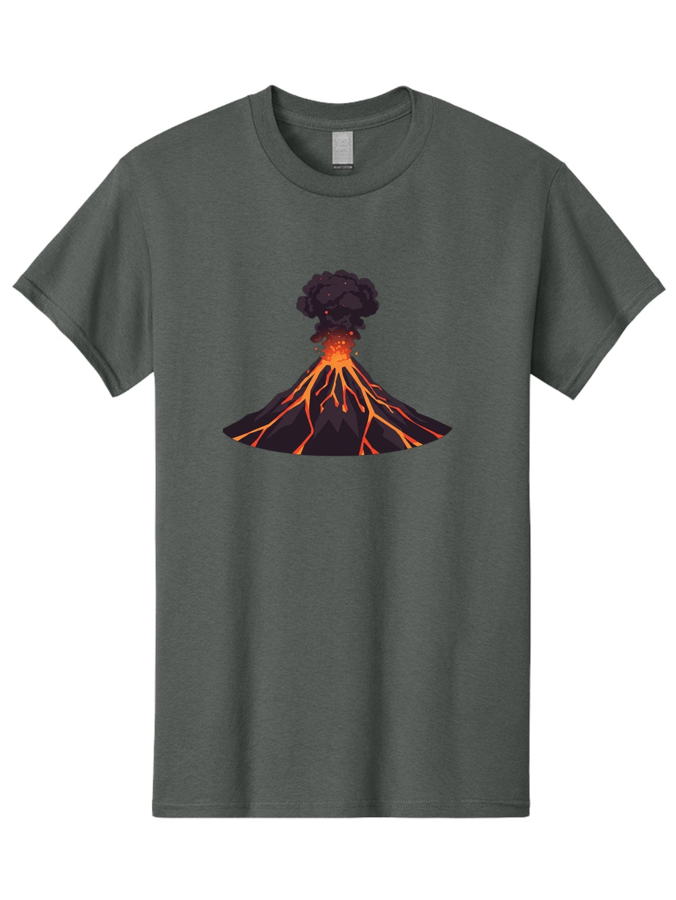Volcano-Erupting-16 Men'S Graphic Tee, 100% Cotton, Comfortable Casual Summer Wear, Machine Washable, Vintage Camera, Old Camera, Antique Camera, Black Camera, Classic Photography, Photography Equipment, Nostalgic Device, Film Camera, Bai525 5