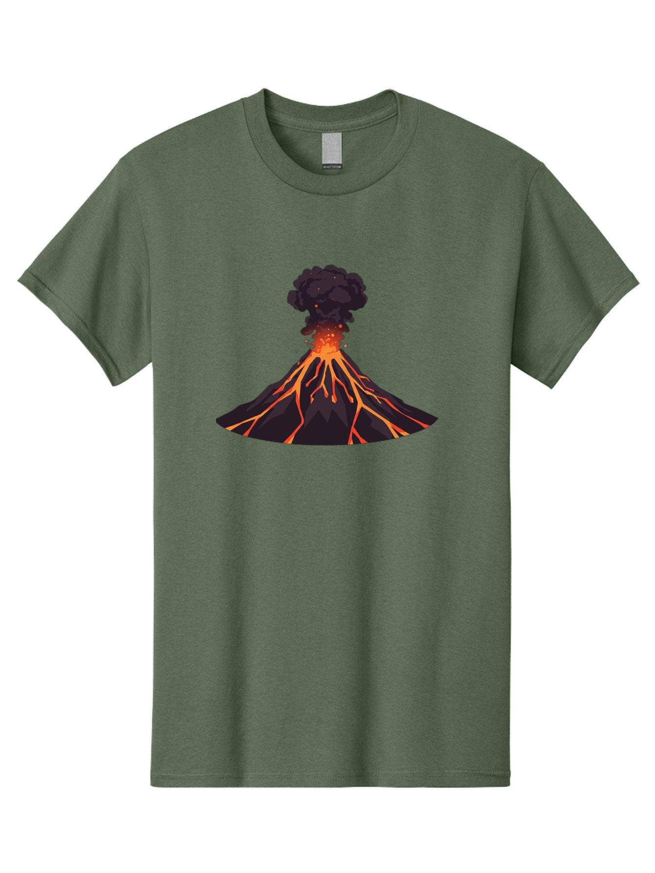 Volcano-Erupting-16 Men'S Graphic Tee, 100% Cotton, Comfortable Casual Summer Wear, Machine Washable, Vintage Camera, Old Camera, Antique Camera, Black Camera, Classic Photography, Photography Equipment, Nostalgic Device, Film Camera, Bai525 4