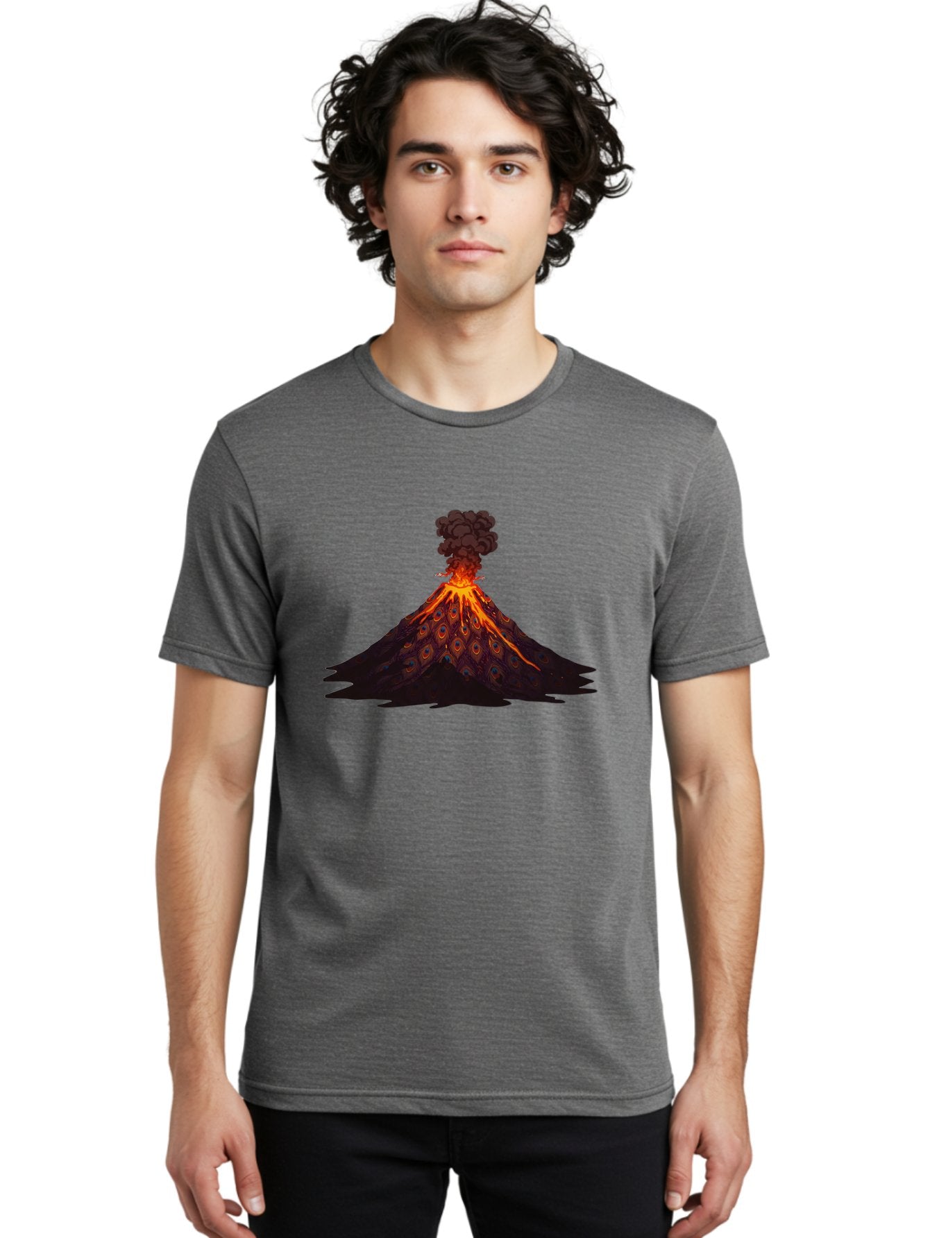 Volcano-Erupting-17 Men'S Graphic Tee, 100% Cotton, Comfortable Casual Summer Wear, Machine Washable, Vintage Camera, Old Camera, Antique Camera, Black Camera, Classic Photography, Photography Equipment, Nostalgic Device, Film Camera, Bai526 22