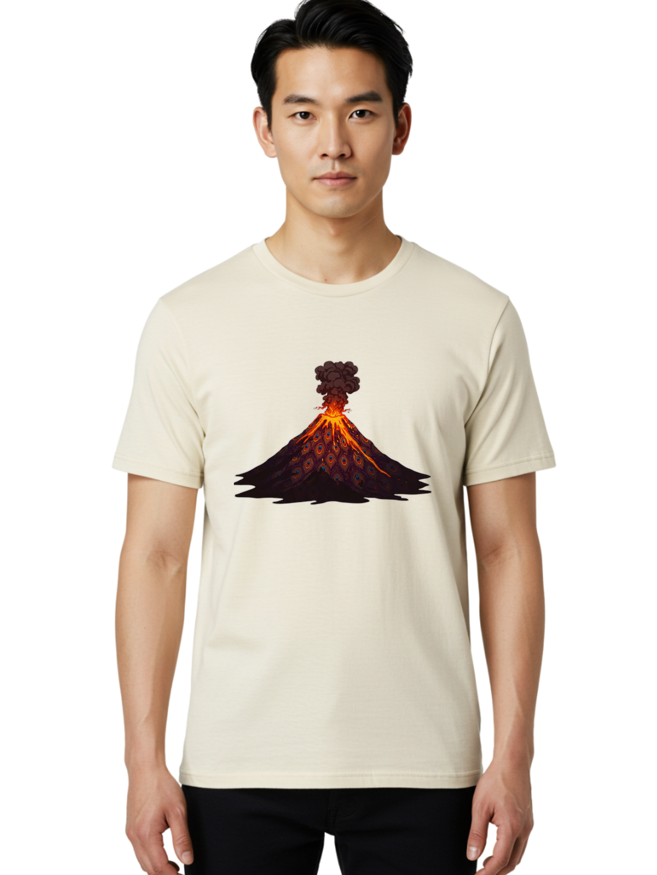 Volcano-Erupting-17 Men'S Graphic Tee, 100% Cotton, Comfortable Casual Summer Wear, Machine Washable, Vintage Camera, Old Camera, Antique Camera, Black Camera, Classic Photography, Photography Equipment, Nostalgic Device, Film Camera, Bai526 18