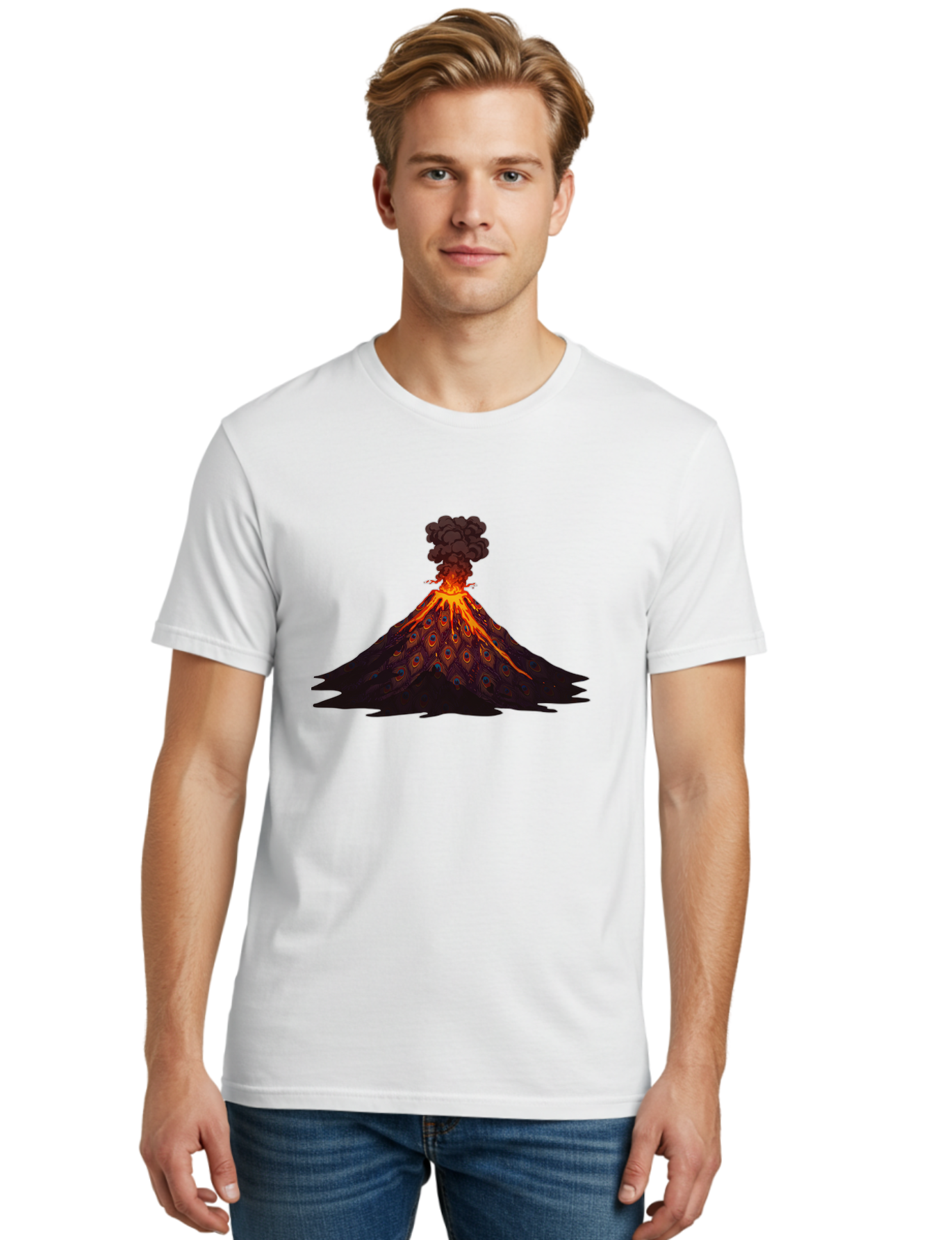 Volcano-Erupting-17 Men'S Graphic Tee, 100% Cotton, Comfortable Casual Summer Wear, Machine Washable, Vintage Camera, Old Camera, Antique Camera, Black Camera, Classic Photography, Photography Equipment, Nostalgic Device, Film Camera, Bai526 20