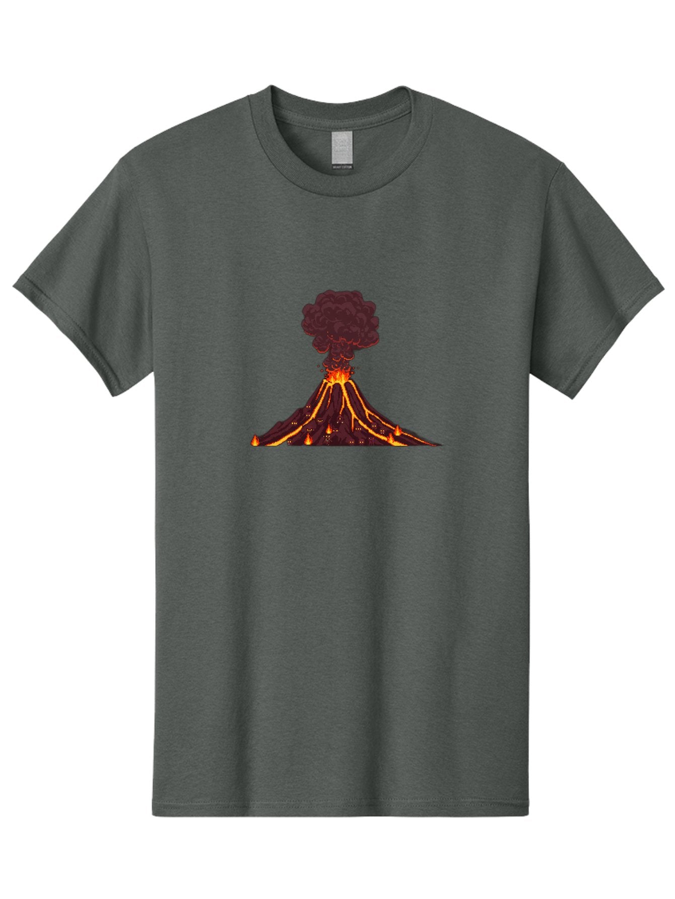 Volcano-Erupting-18 Men'S Graphic Tee, 100% Cotton, Comfortable Casual Summer Wear, Machine Washable, Vintage Camera, Old Camera, Antique Camera, Black Camera, Classic Photography, Photography Equipment, Nostalgic Device, Film Camera, Bai527 15