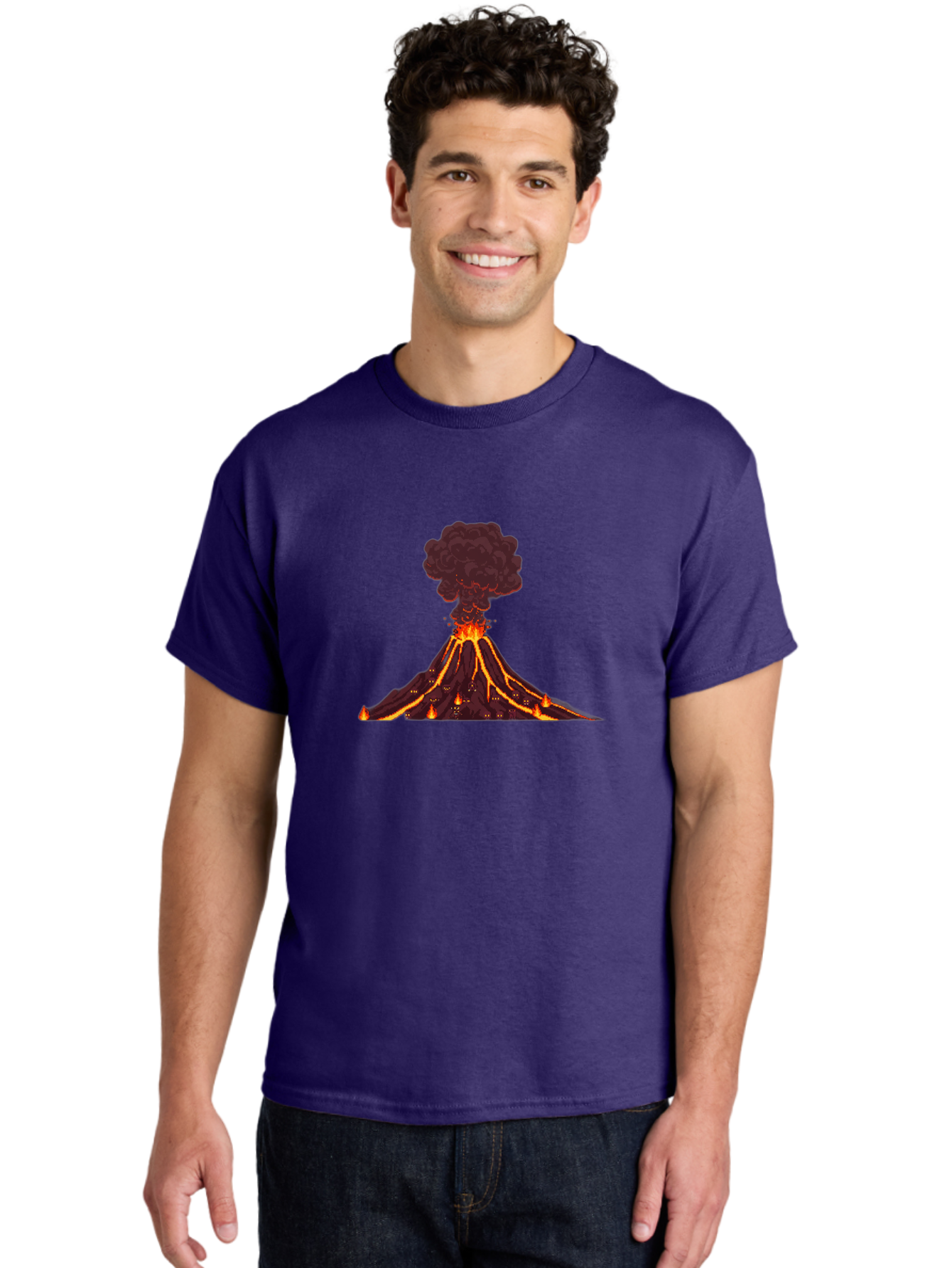 Volcano-Erupting-18 Men'S Graphic Tee, 100% Cotton, Comfortable Casual Summer Wear, Machine Washable, Vintage Camera, Old Camera, Antique Camera, Black Camera, Classic Photography, Photography Equipment, Nostalgic Device, Film Camera, Bai527 30