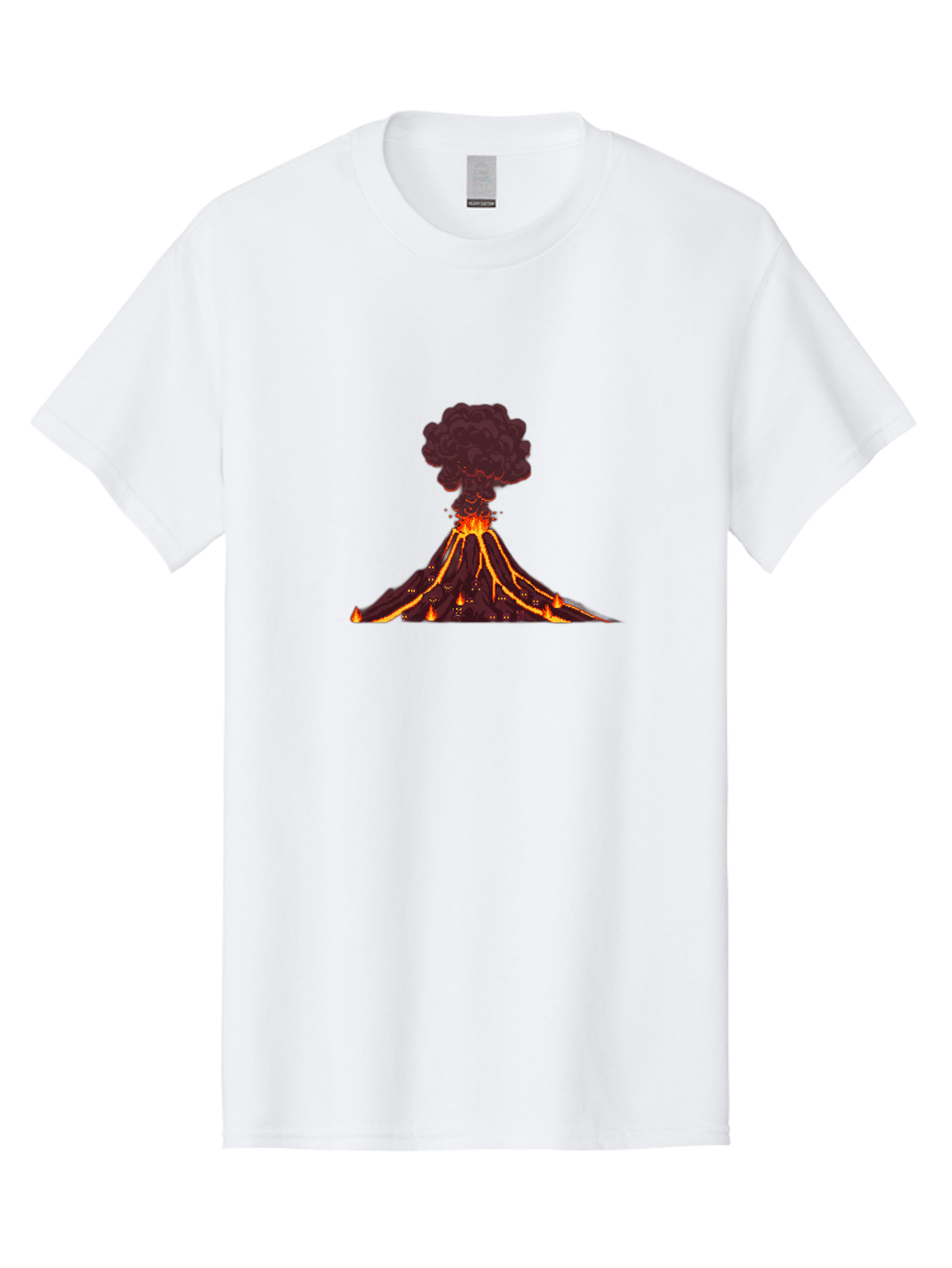 Volcano-Erupting-18 Men'S Graphic Tee, 100% Cotton, Comfortable Casual Summer Wear, Machine Washable, Vintage Camera, Old Camera, Antique Camera, Black Camera, Classic Photography, Photography Equipment, Nostalgic Device, Film Camera, Bai527 6