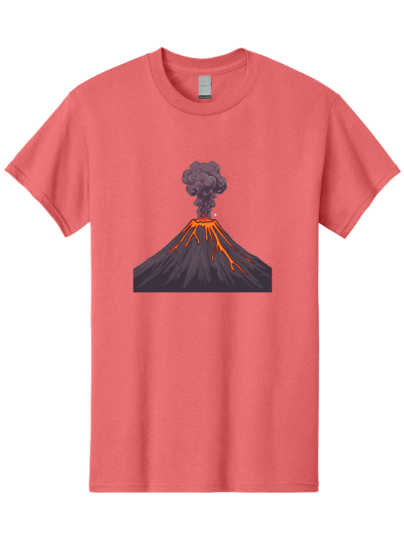 Volcano-Erupting-3 Men'S Graphic Tee, 100% Cotton, Comfortable Casual Summer Wear, Machine Washable, Vintage Camera, Old Camera, Antique Camera, Black Camera, Classic Photography, Photography Equipment, Nostalgic Device, Film Camera, Bai529