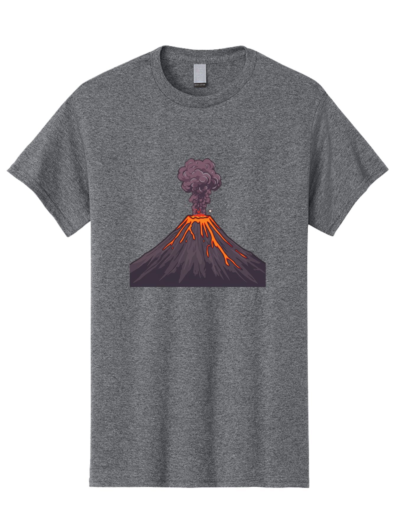 Volcano-Erupting-3 Men'S Graphic Tee, 100% Cotton, Comfortable Casual Summer Wear, Machine Washable, Vintage Camera, Old Camera, Antique Camera, Black Camera, Classic Photography, Photography Equipment, Nostalgic Device, Film Camera, Bai529 3