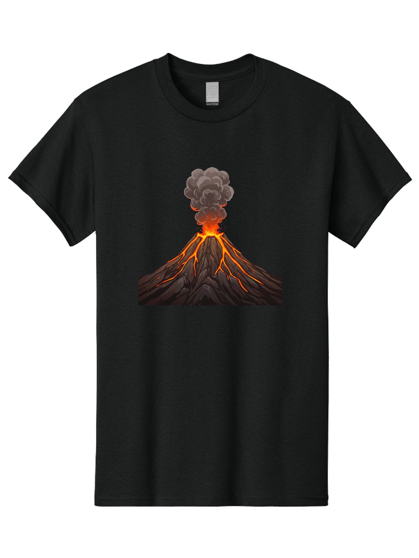 Volcano-Erupting-4 Men'S Graphic Tee, 100% Cotton, Comfortable Casual Summer Wear, Machine Washable, Vintage Camera, Old Camera, Antique Camera, Black Camera, Classic Photography, Photography Equipment, Nostalgic Device, Film Camera, Bai530 6