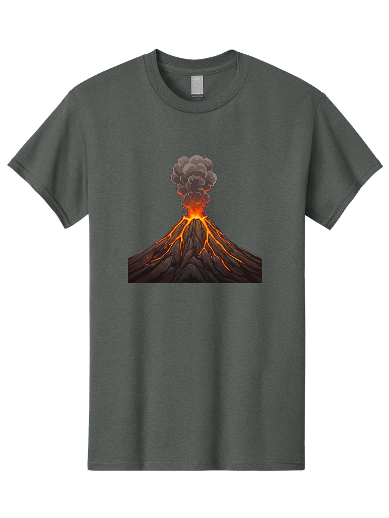 Volcano-Erupting-4 Men'S Graphic Tee, 100% Cotton, Comfortable Casual Summer Wear, Machine Washable, Vintage Camera, Old Camera, Antique Camera, Black Camera, Classic Photography, Photography Equipment, Nostalgic Device, Film Camera, Bai530 12