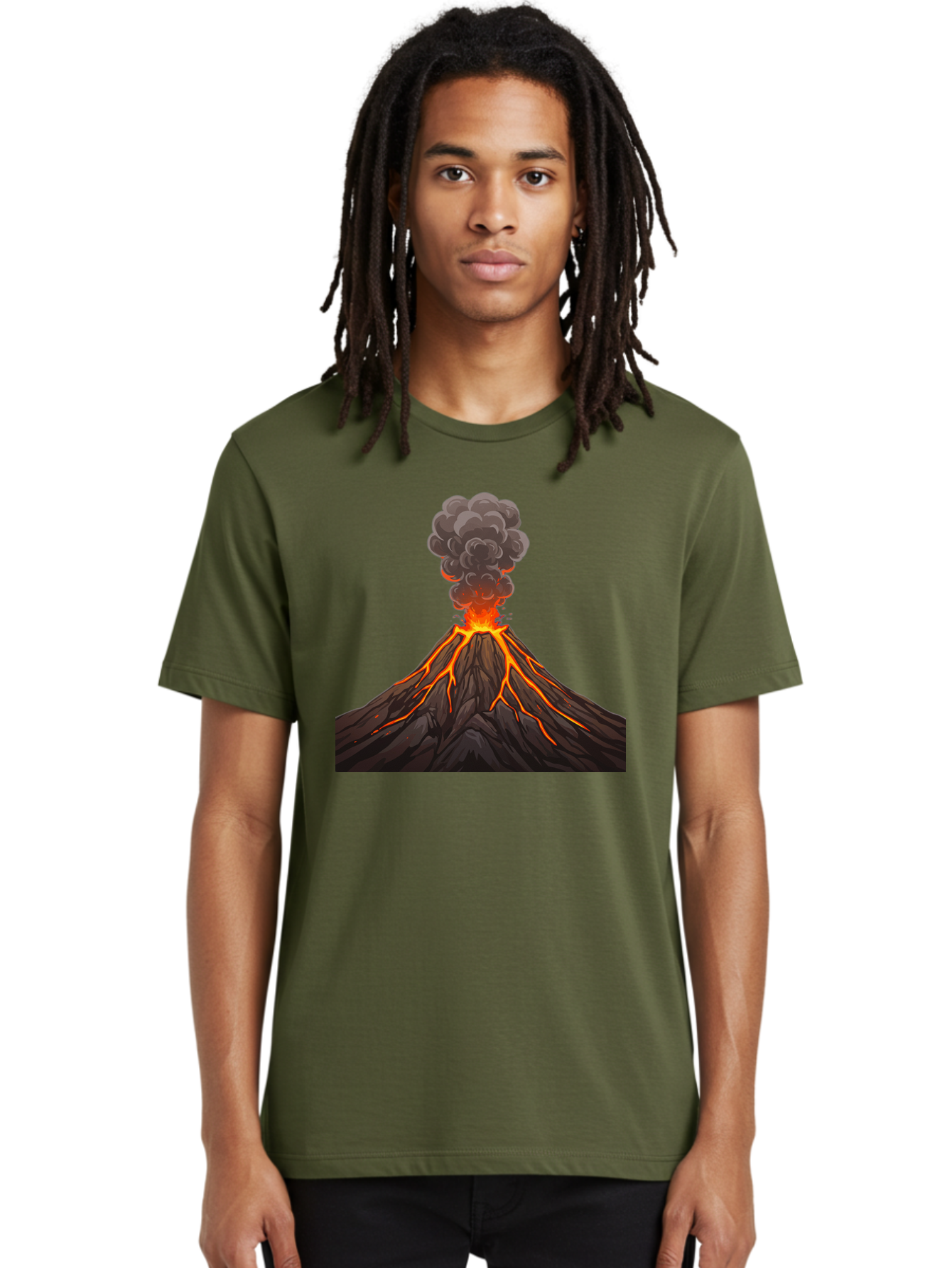 Volcano-Erupting-4 Men'S Graphic Tee, 100% Cotton, Comfortable Casual Summer Wear, Machine Washable, Vintage Camera, Old Camera, Antique Camera, Black Camera, Classic Photography, Photography Equipment, Nostalgic Device, Film Camera, Bai530 26