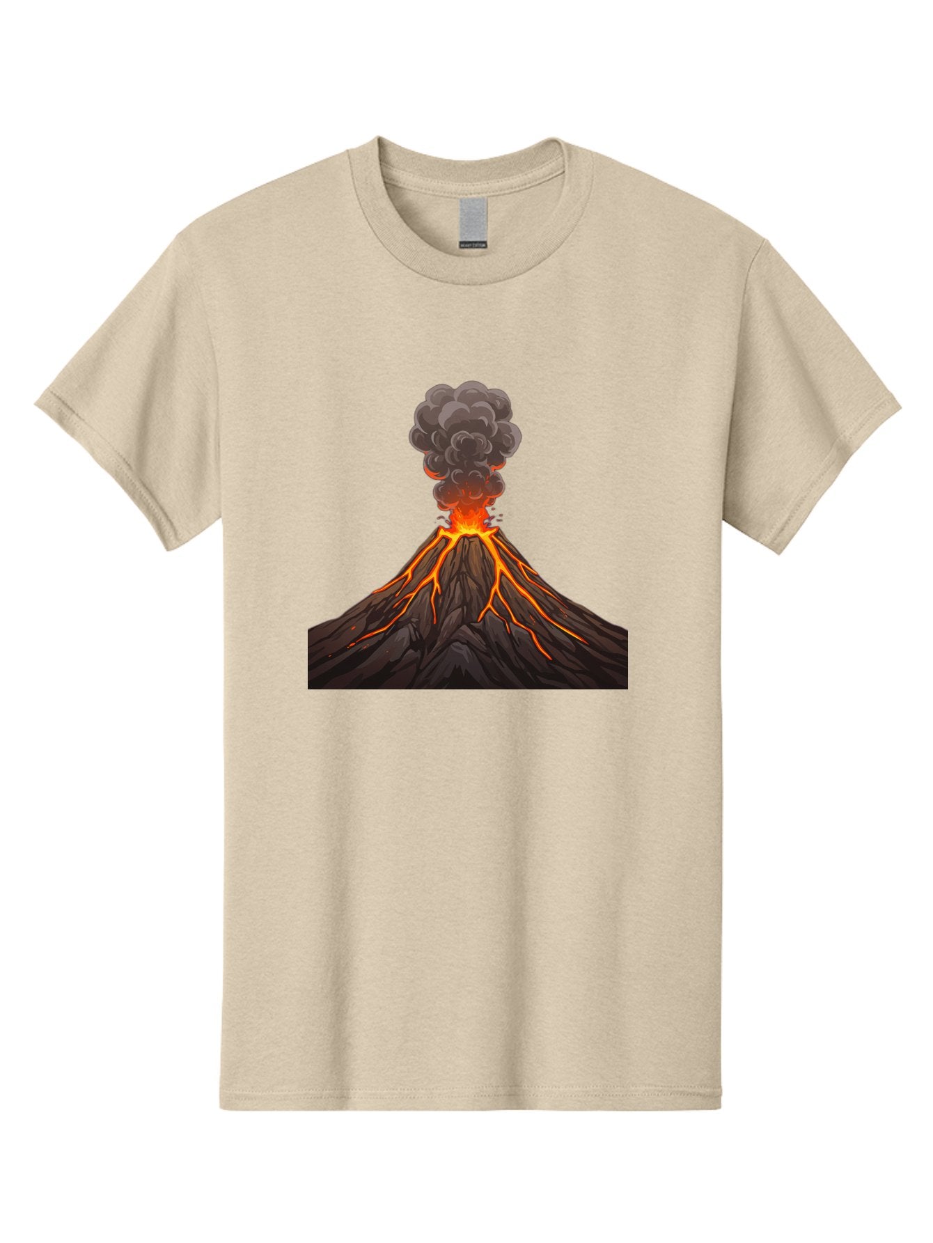 Volcano-Erupting-4 Men'S Graphic Tee, 100% Cotton, Comfortable Casual Summer Wear, Machine Washable, Vintage Camera, Old Camera, Antique Camera, Black Camera, Classic Photography, Photography Equipment, Nostalgic Device, Film Camera, Bai530 3
